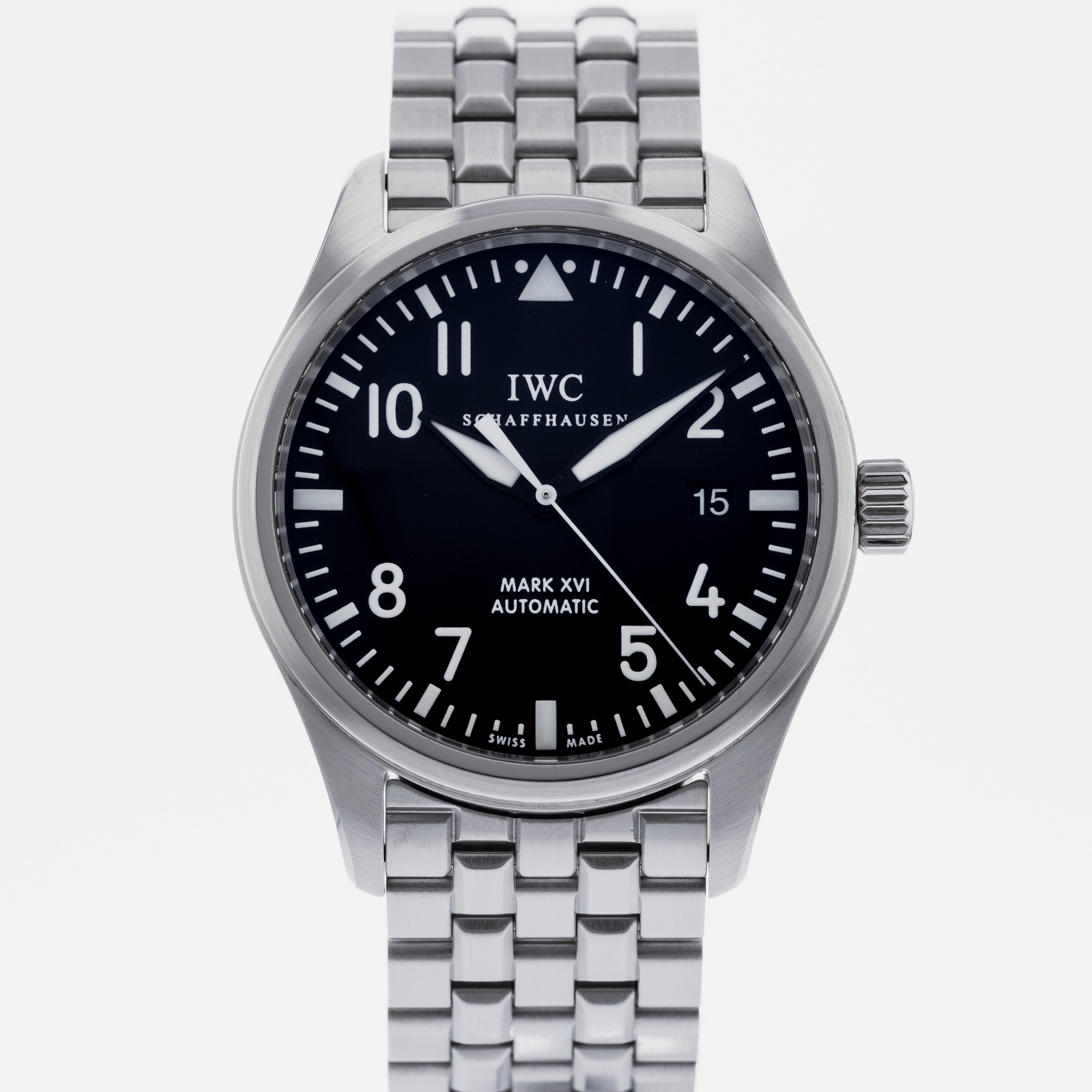 Authentic Used IWC Pilot Mark XVI IW3255-04 Watch (10-10-IWC-3TVCYG)