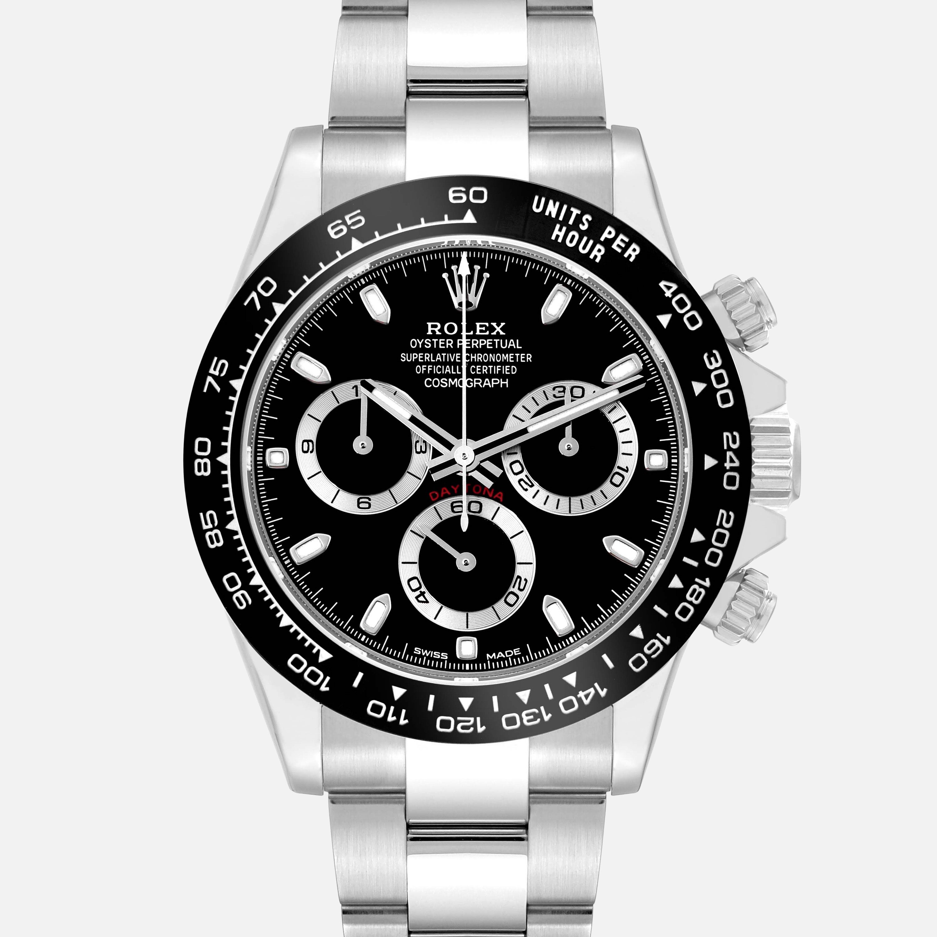 Authentic Used Rolex Daytona 116500LN Watch (10-21-ROL-DN31RW)