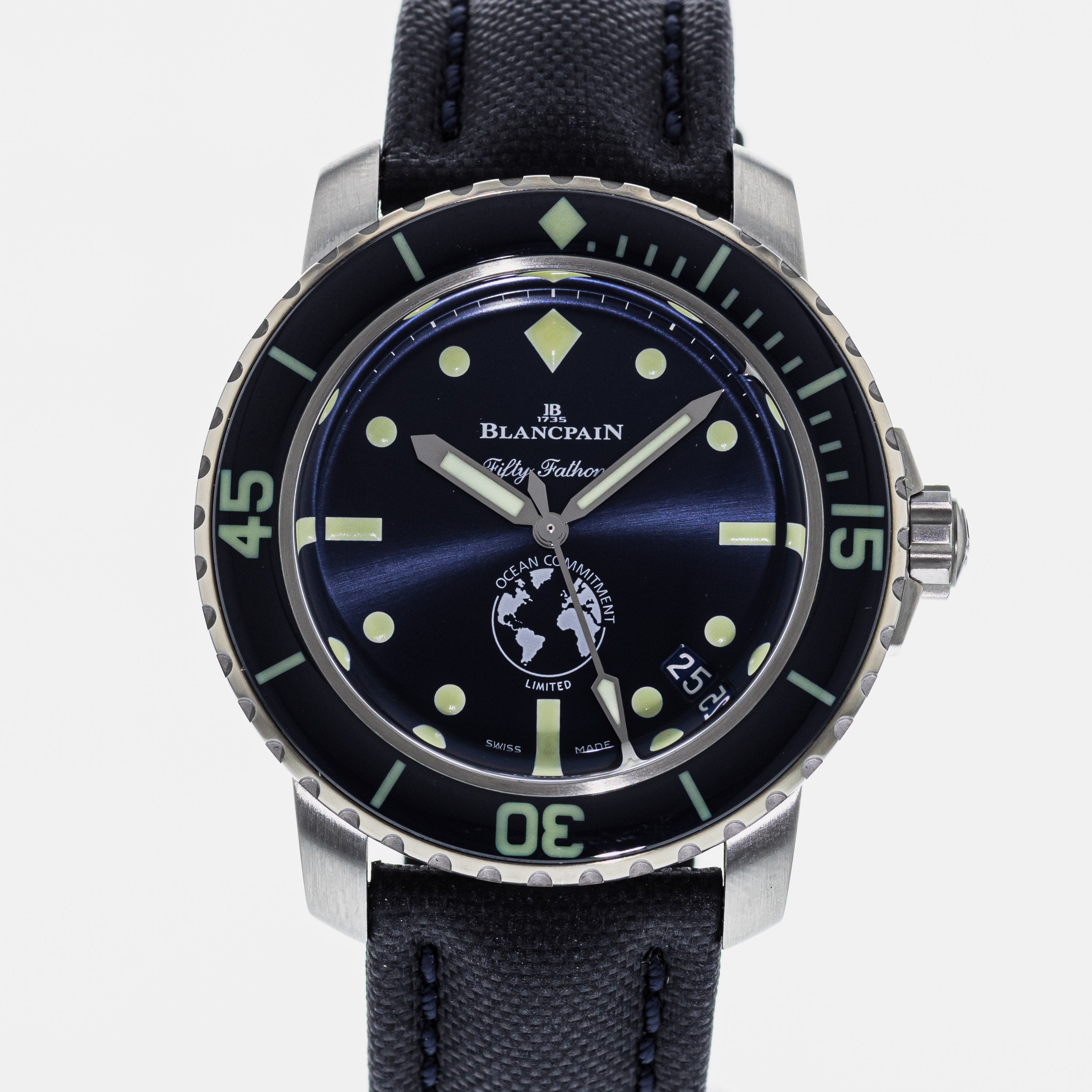 Authentic Used Blancpain Fifty Fathoms Ocean Commitment III