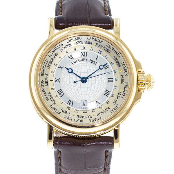 Breguet Marine 5557 - Hora Mundi - White Gold - 43.9mm Watches