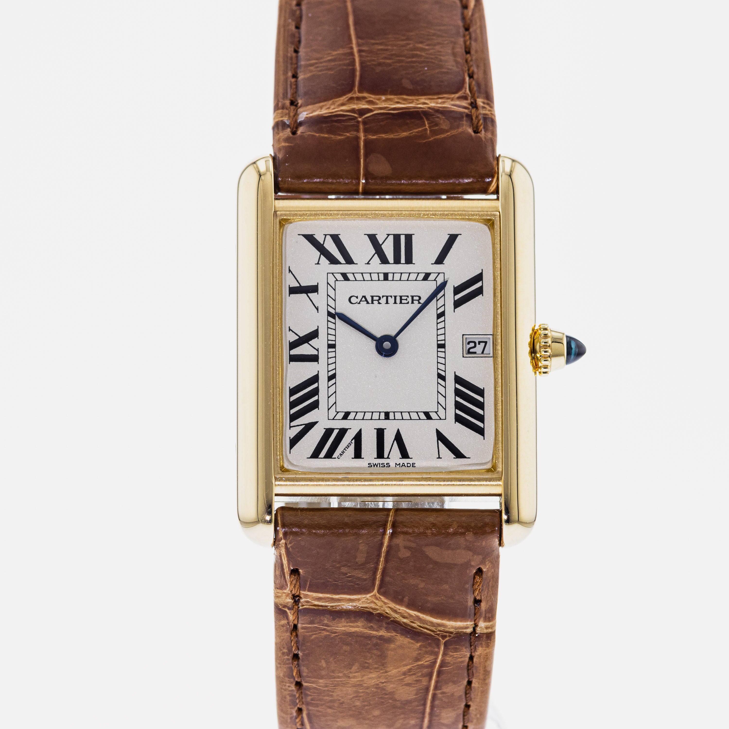 Authentic Used Cartier Tank Louis W1529756 Watch (10-10-CAR-Y34BH9)