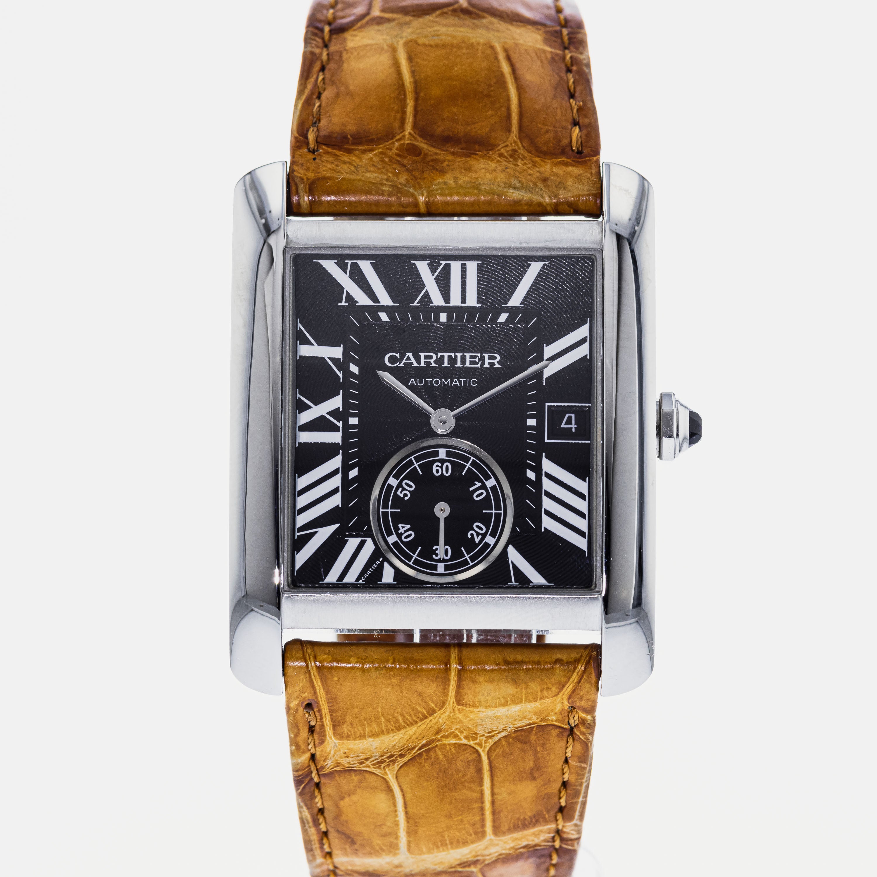 Cartier tank MC watch W5330001 silver dial men's | eLADY Globazone