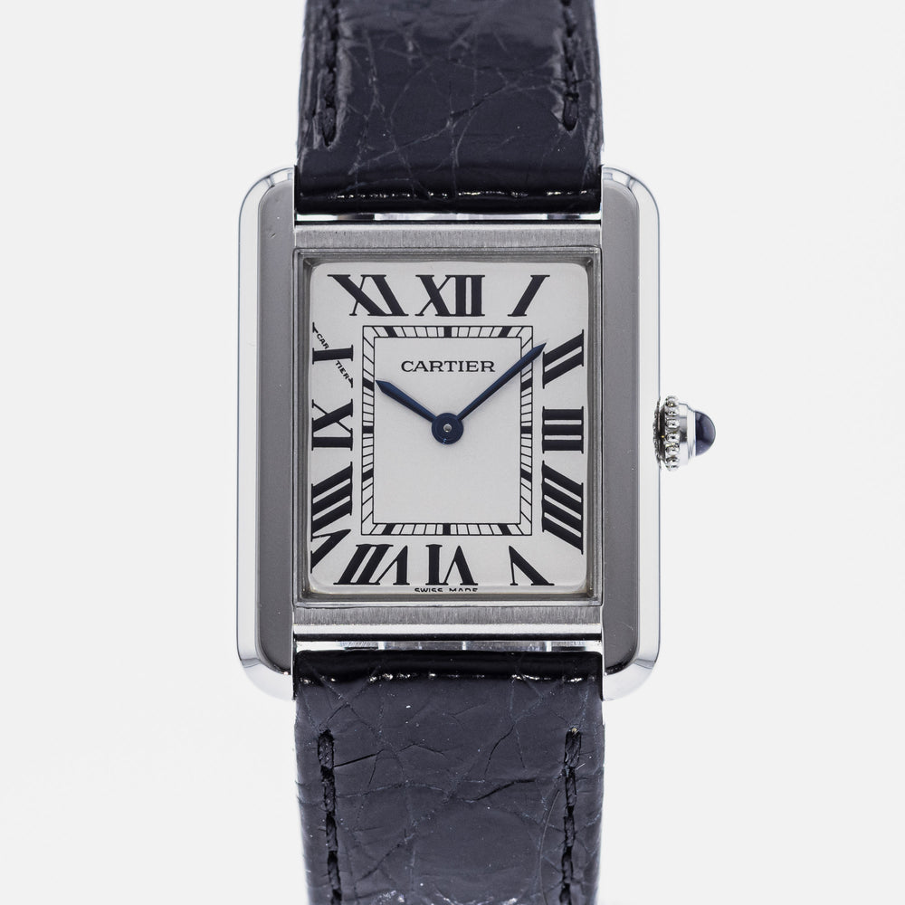 Cartier tank 2025 solo lug width