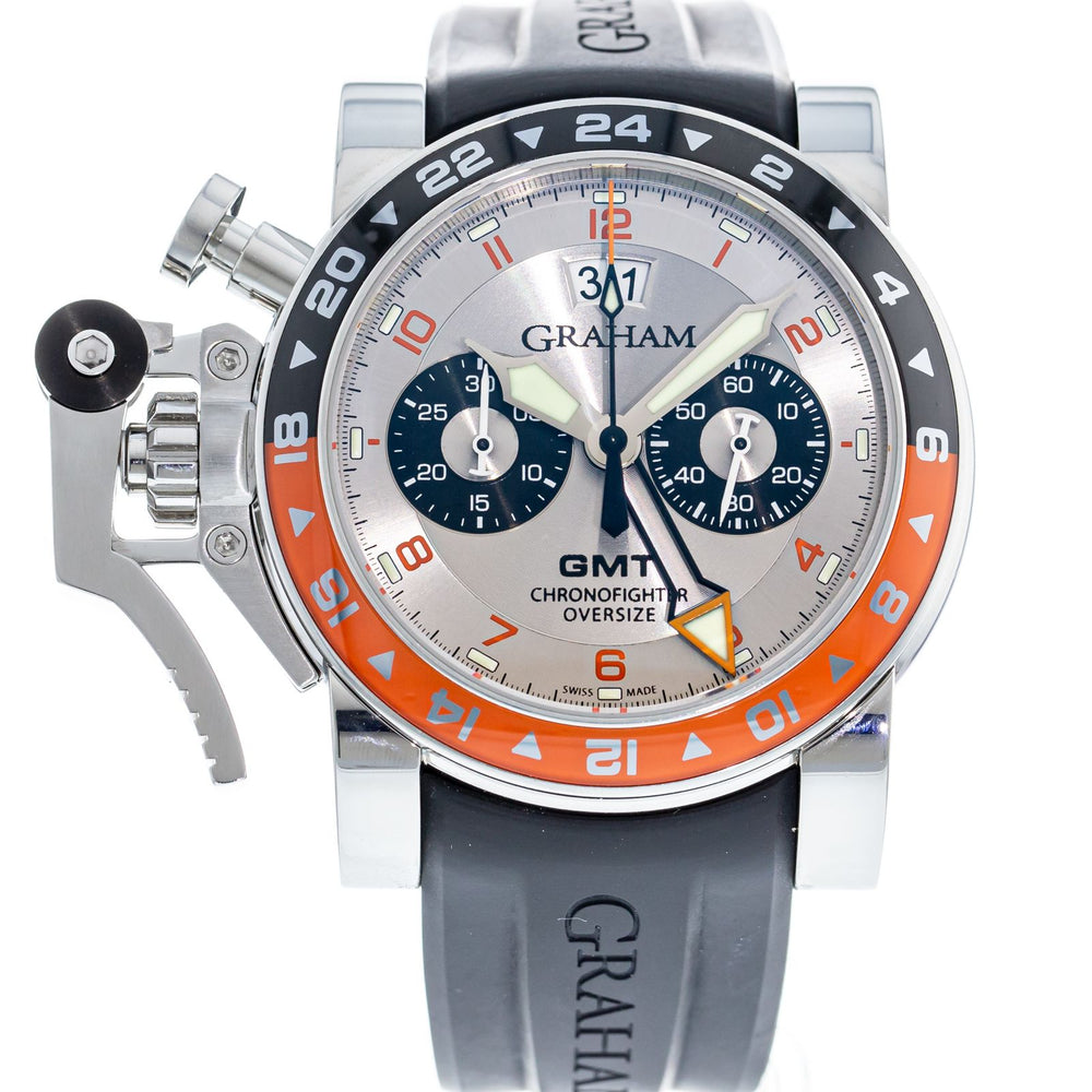 Graham Chronofighter Oversize GMT 2OVASGMT.S01A.K10B 1