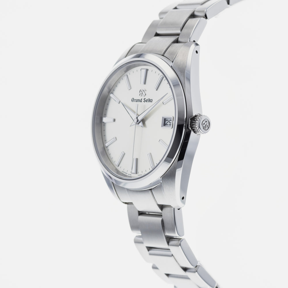 Authentic Used Grand Seiko Heritage Quartz 9F85 SBGP009 Watch (10 