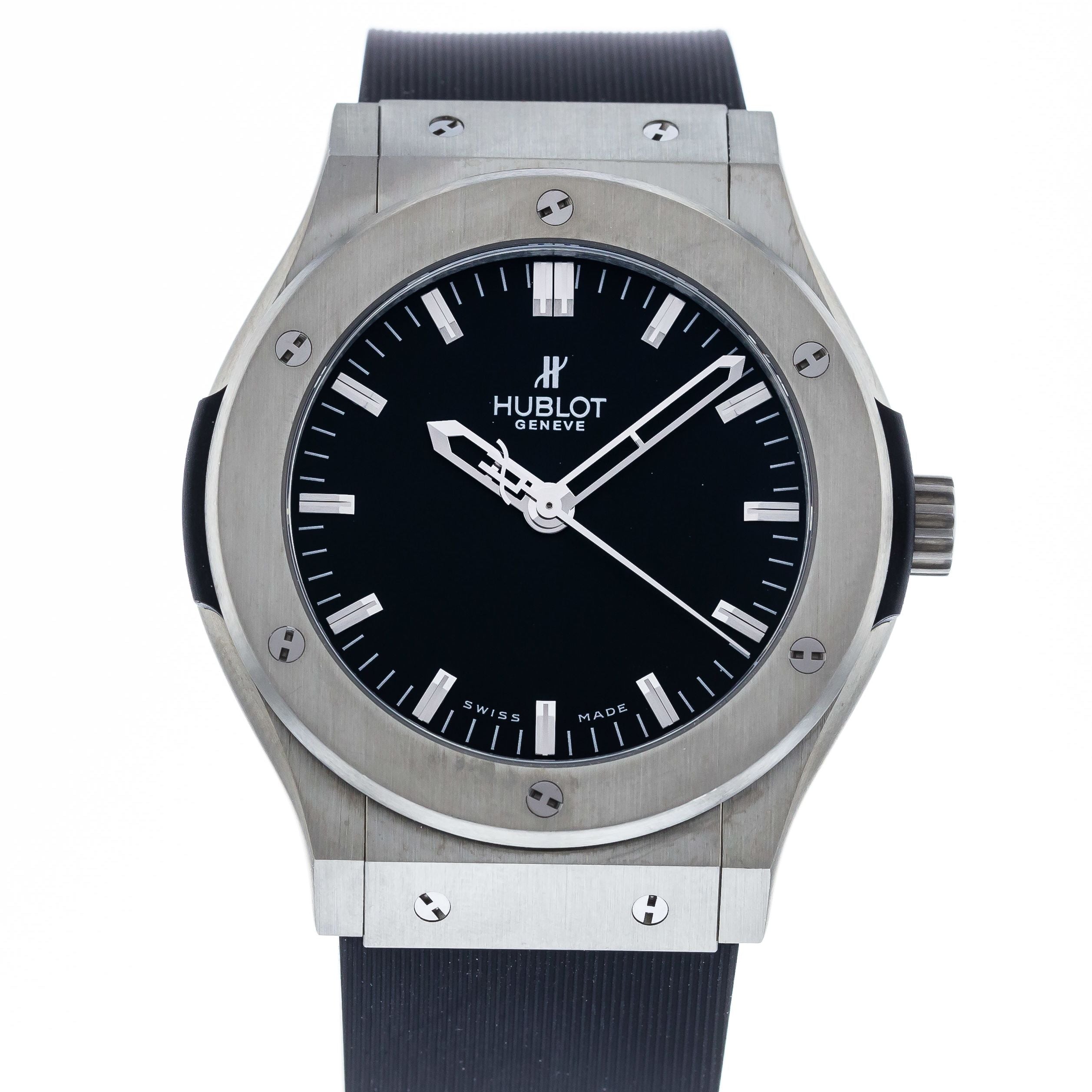 Authentic Used Hublot Classic Fusion 501.ZX.1170.RX Watch (10-10 
