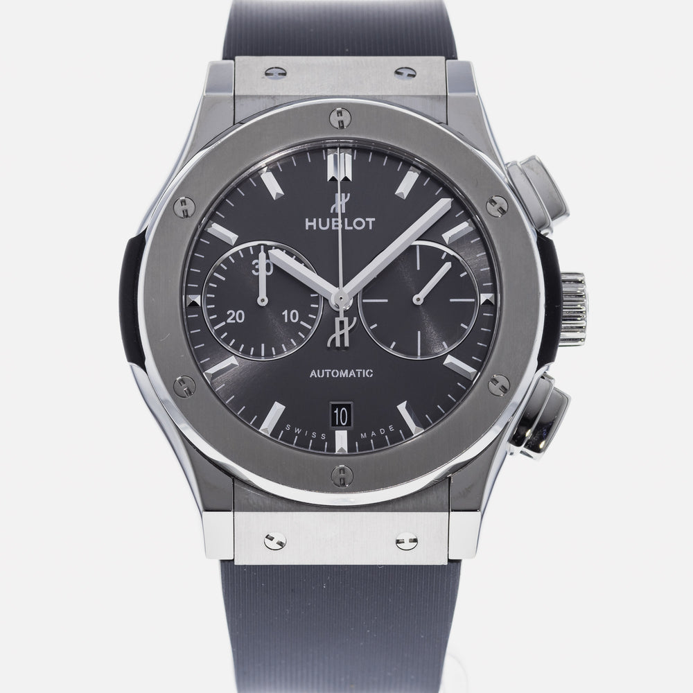 Authentic Used Hublot Classic Fusion Racing Gray Chronograph 541.NX ...