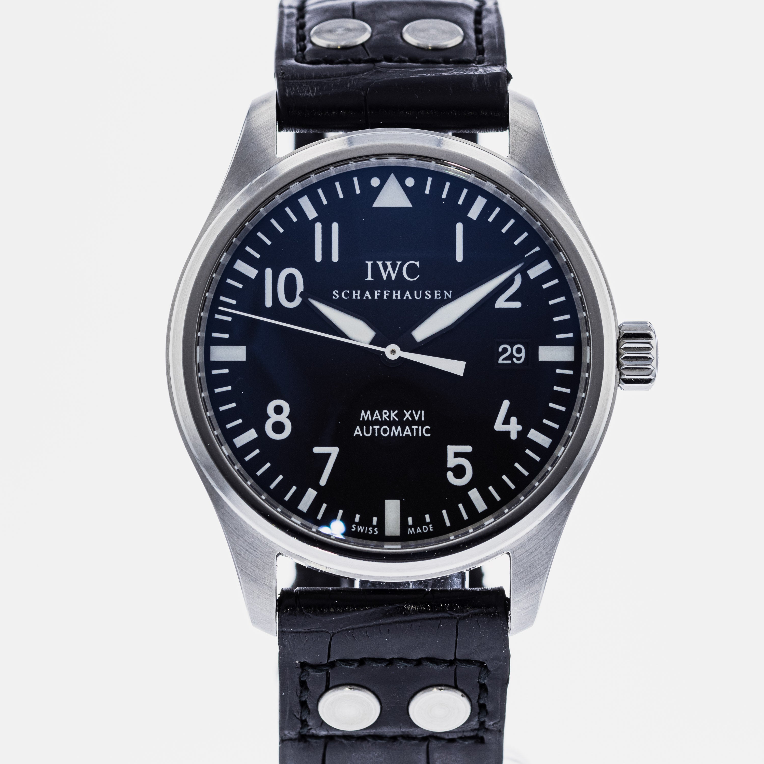 Authentic Used IWC Pilot Mark XVI IW3255 01 Watch 10 10 IWC CAH4RN