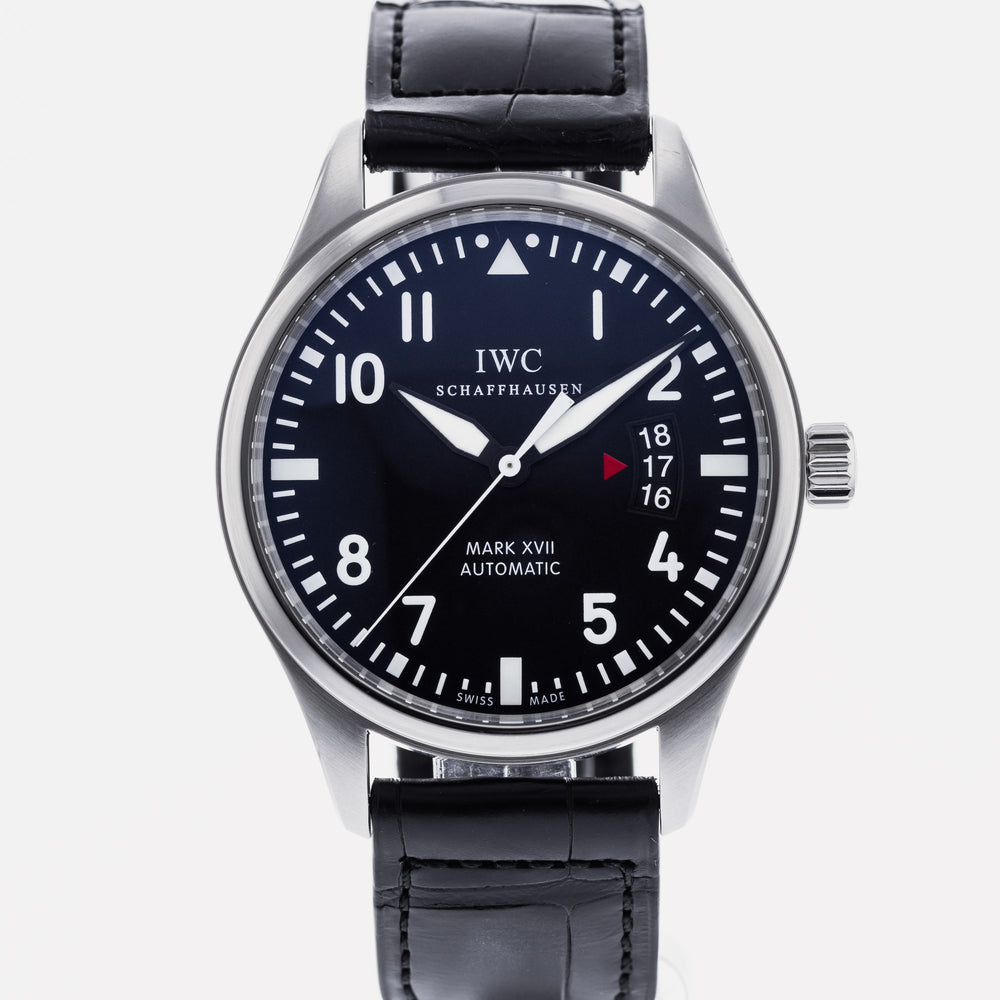 Authentic Used IWC Pilot Mark XVII IW3265 04 Watch 10 10 IWC S31A4E