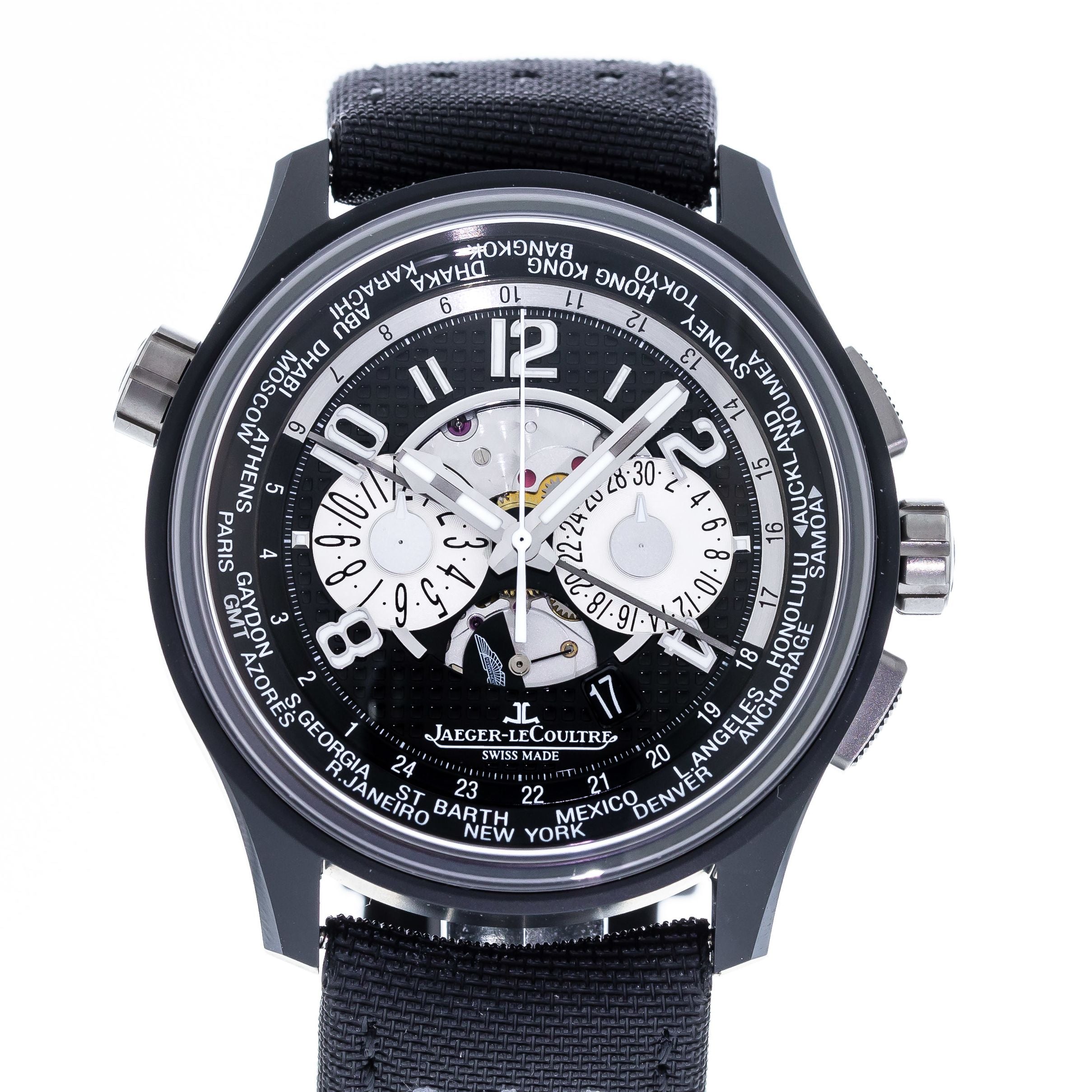 Jaeger-LeCoultre Amvox 5 44 mm Watch in Black Dial