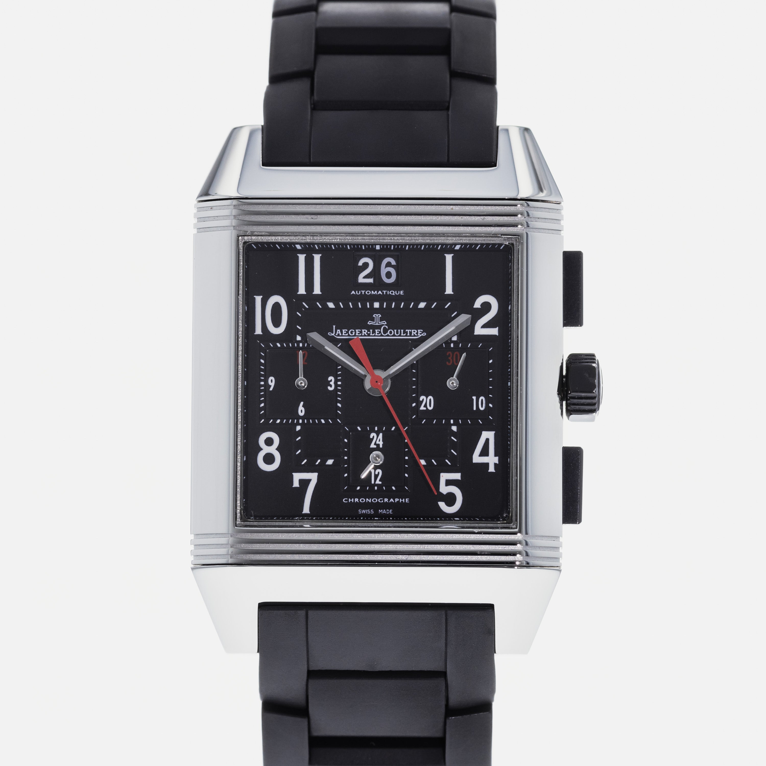 Authentic Used Jaeger LeCoultre Reverso Squadra Chronograph GMT