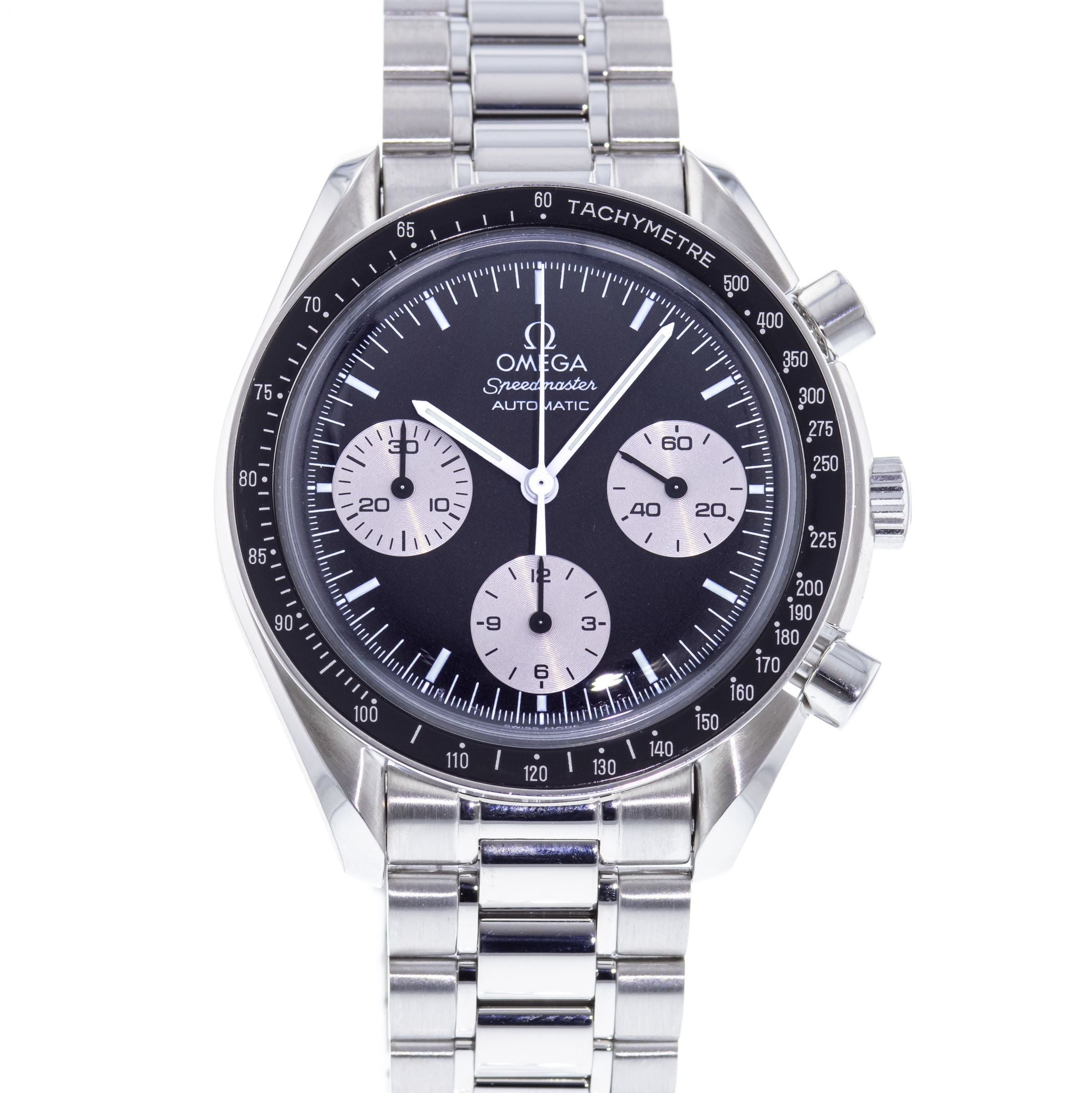 Authentic Used OMEGA Speedmaster Reduced Japan Inverted Panda Dial Limited  Edition 3510.52.00 Watch (10-10-OME-NQZ5F4)