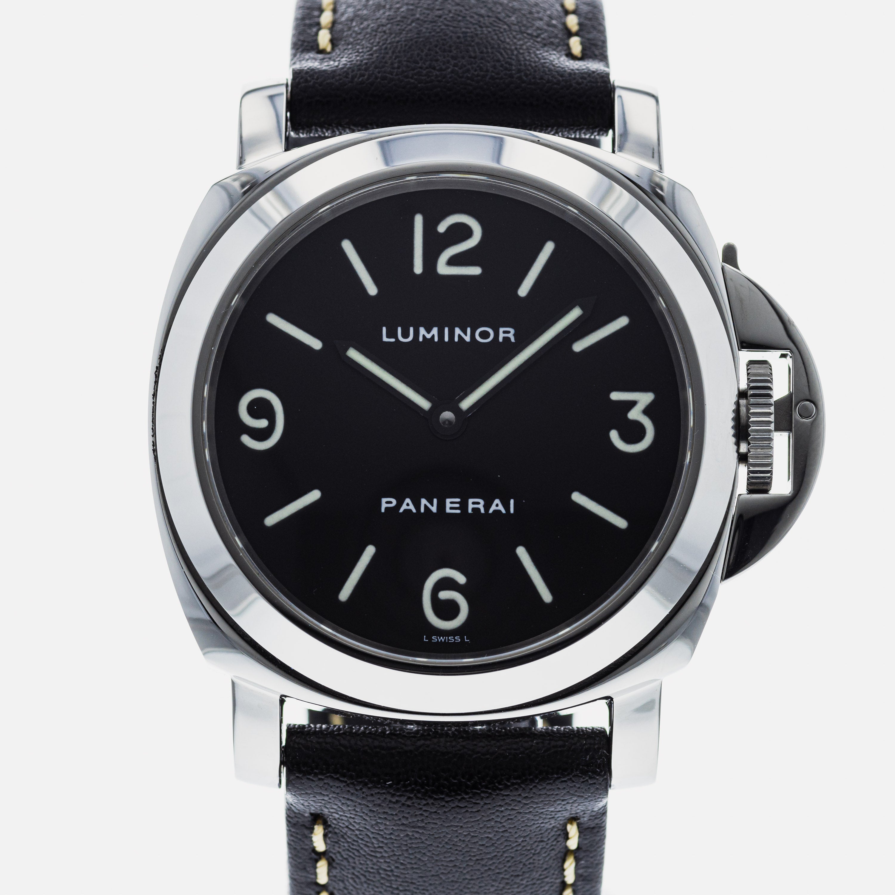 Authentic Used Panerai Luminor Base PAM 002 Watch 10 10 PAM RMVGLQ