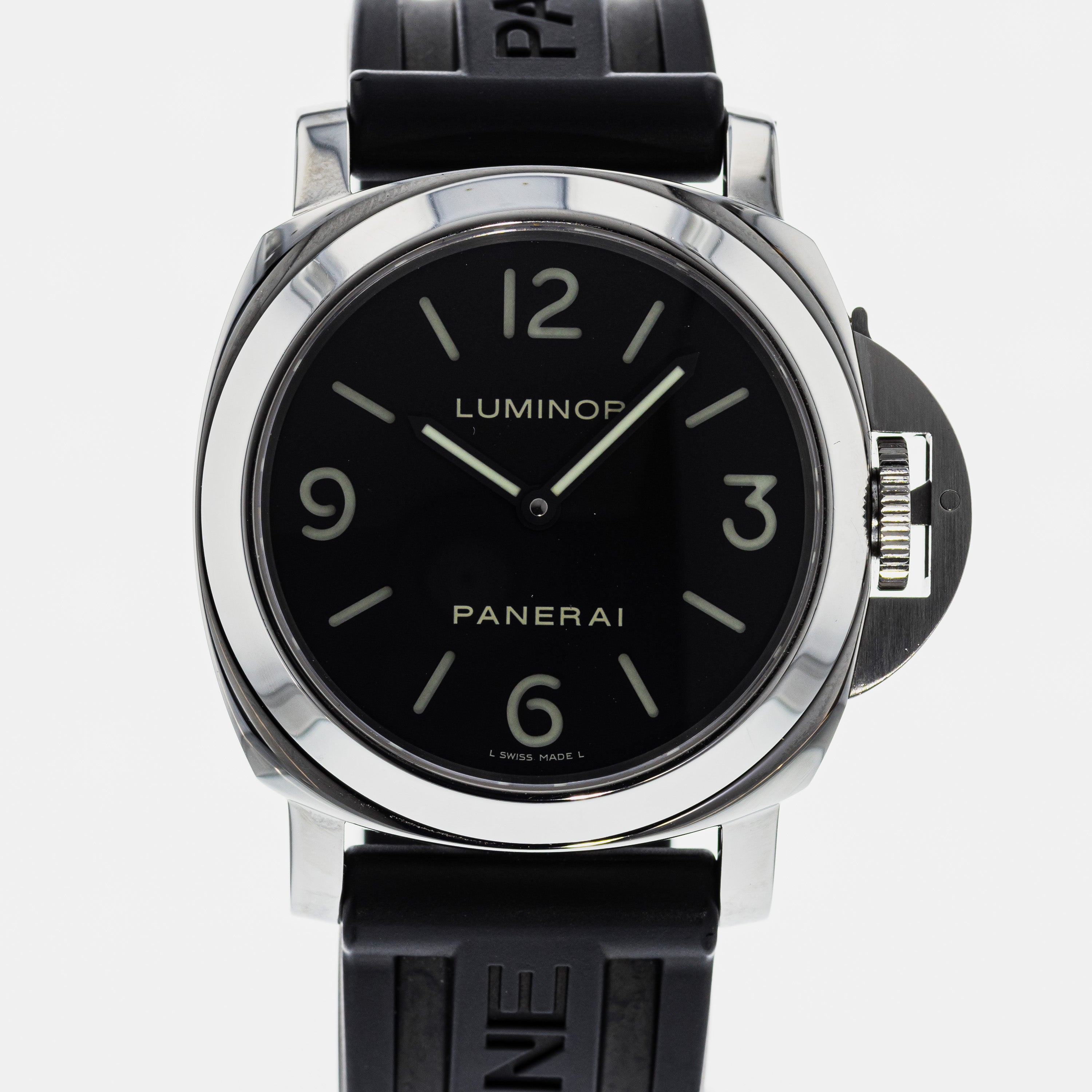 Authentic Used Panerai Luminor Base PAM 112 Watch 10 10 PAM 695GP2