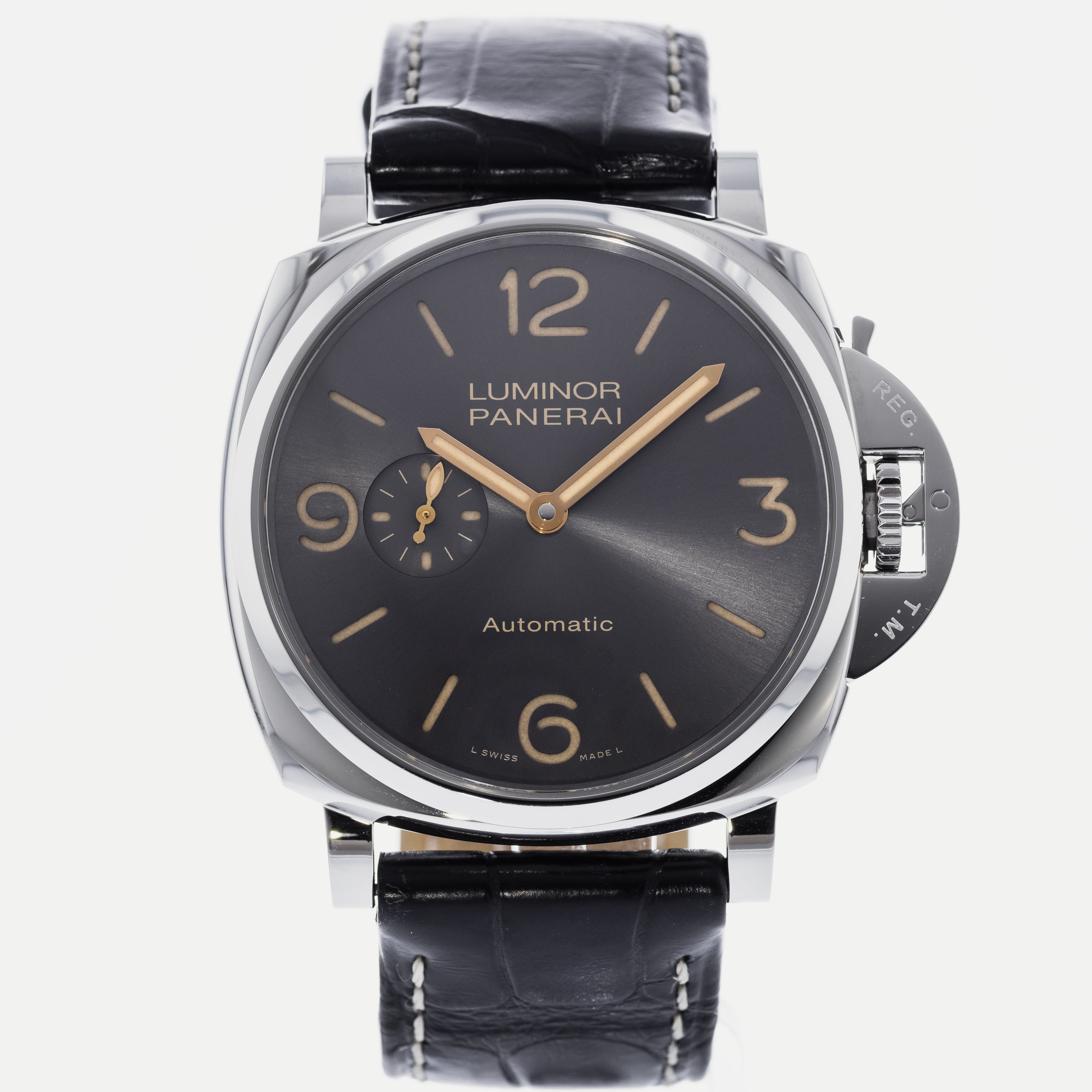 Authentic Used Panerai Luminor Due 3 Days PAM 751 Watch 10 10 PAM