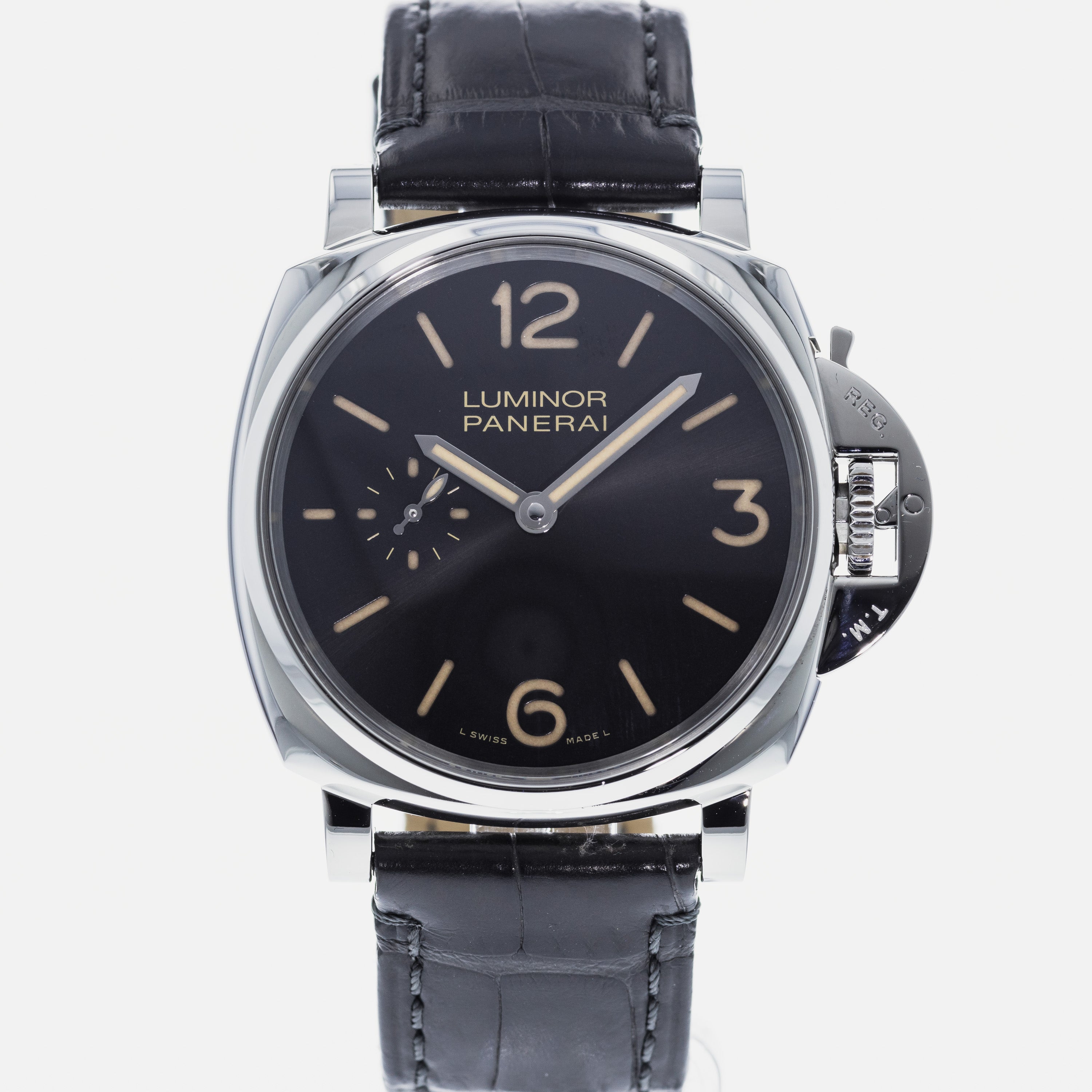 Authentic Used Panerai Luminor Due 3 Days PAM 676 Watch 10 10 PAM