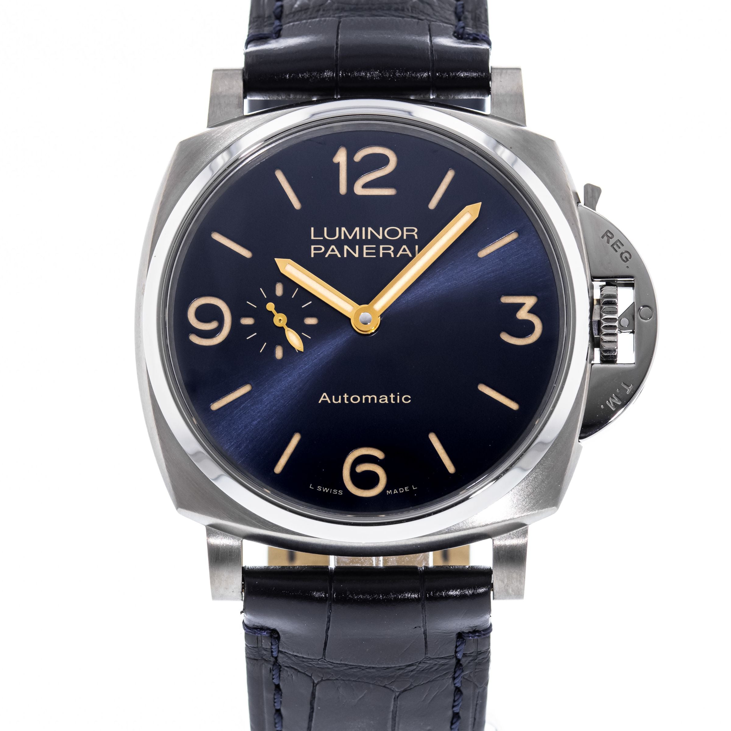 Authentic Used Panerai Luminor Due 3 Days PAM 729 Watch 10 10 PAM