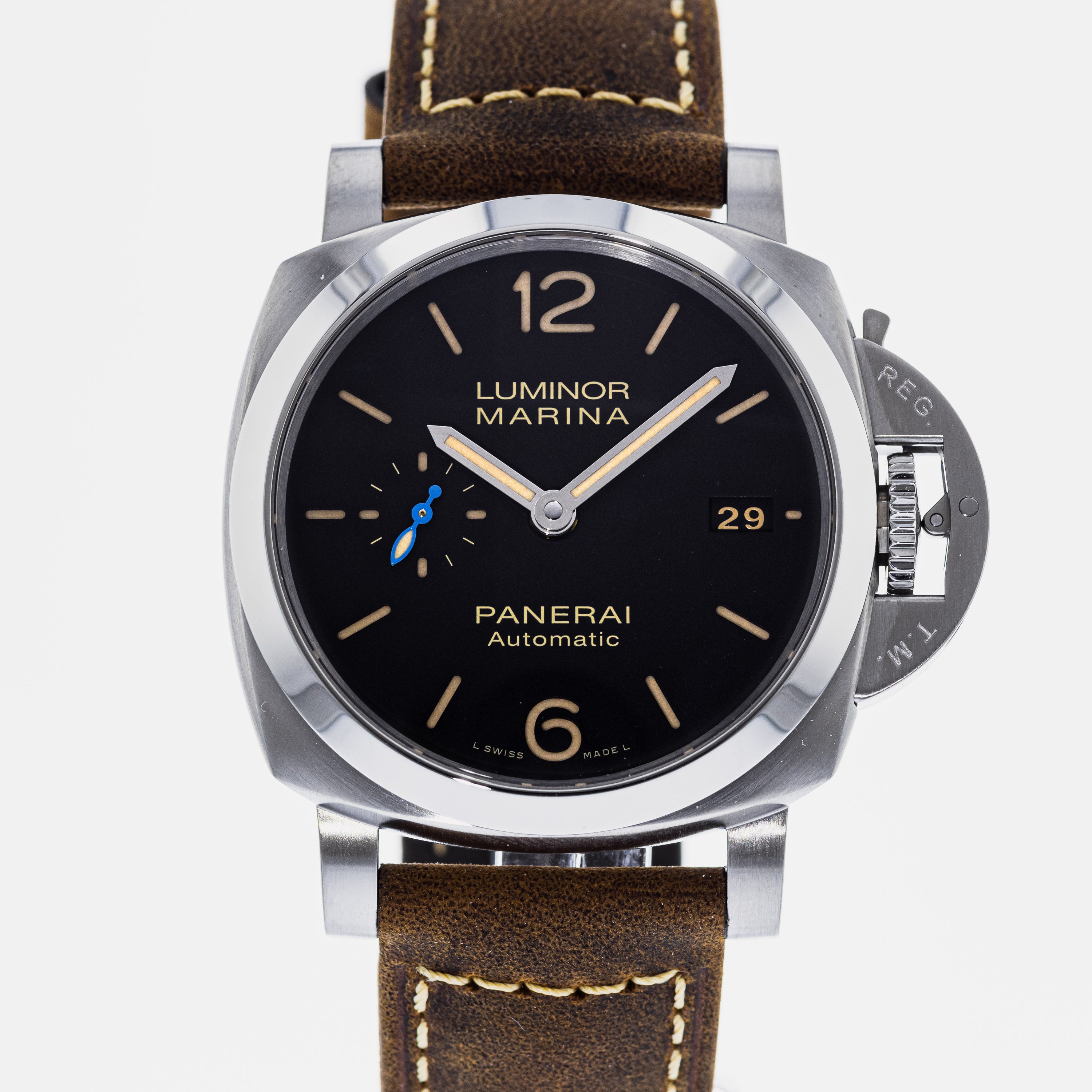 Authentic Used Panerai Luminor Marina 1950 3 Days Acciaio PAM 1392