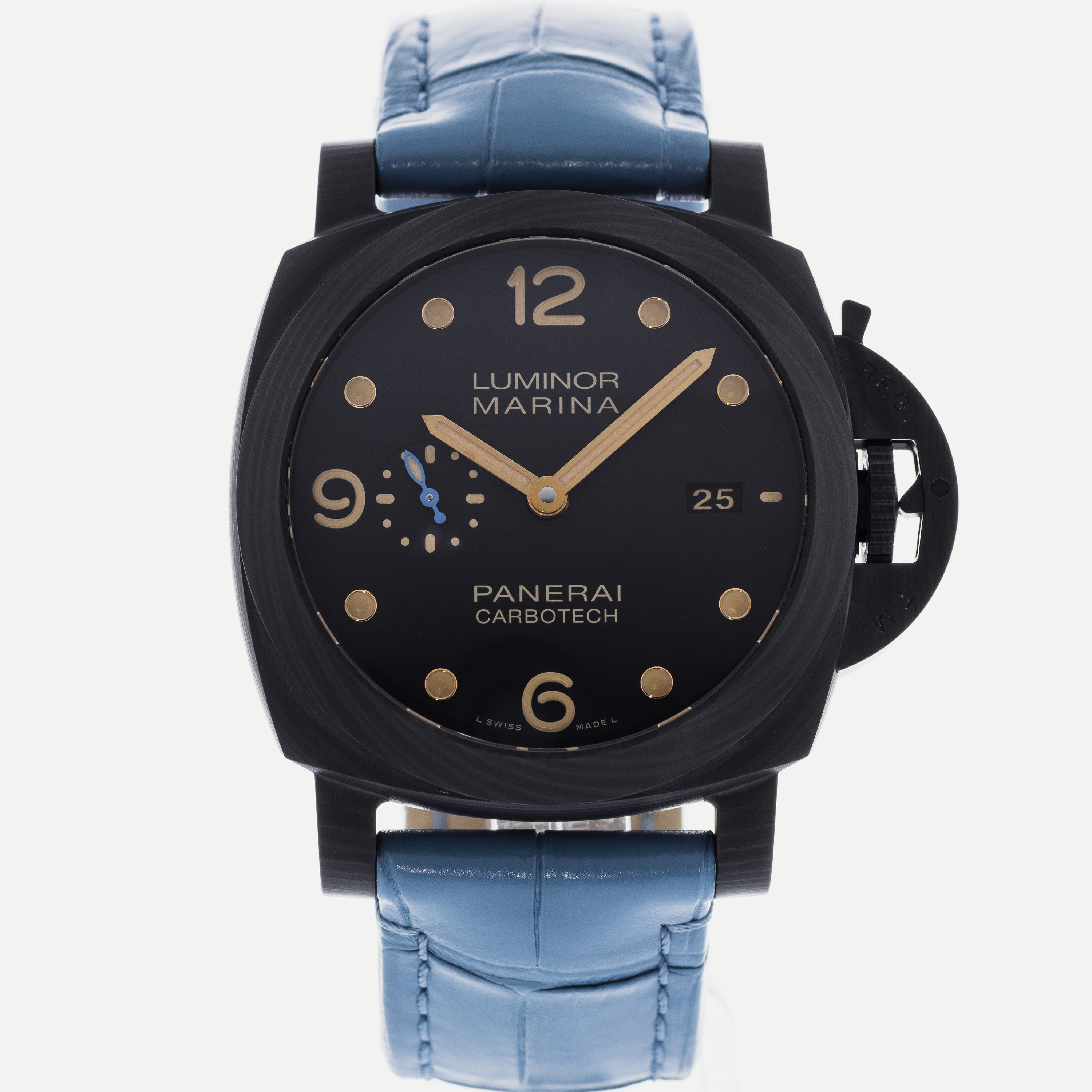 Authentic Used Panerai Luminor Marina 1950 Carbotech 3 Days