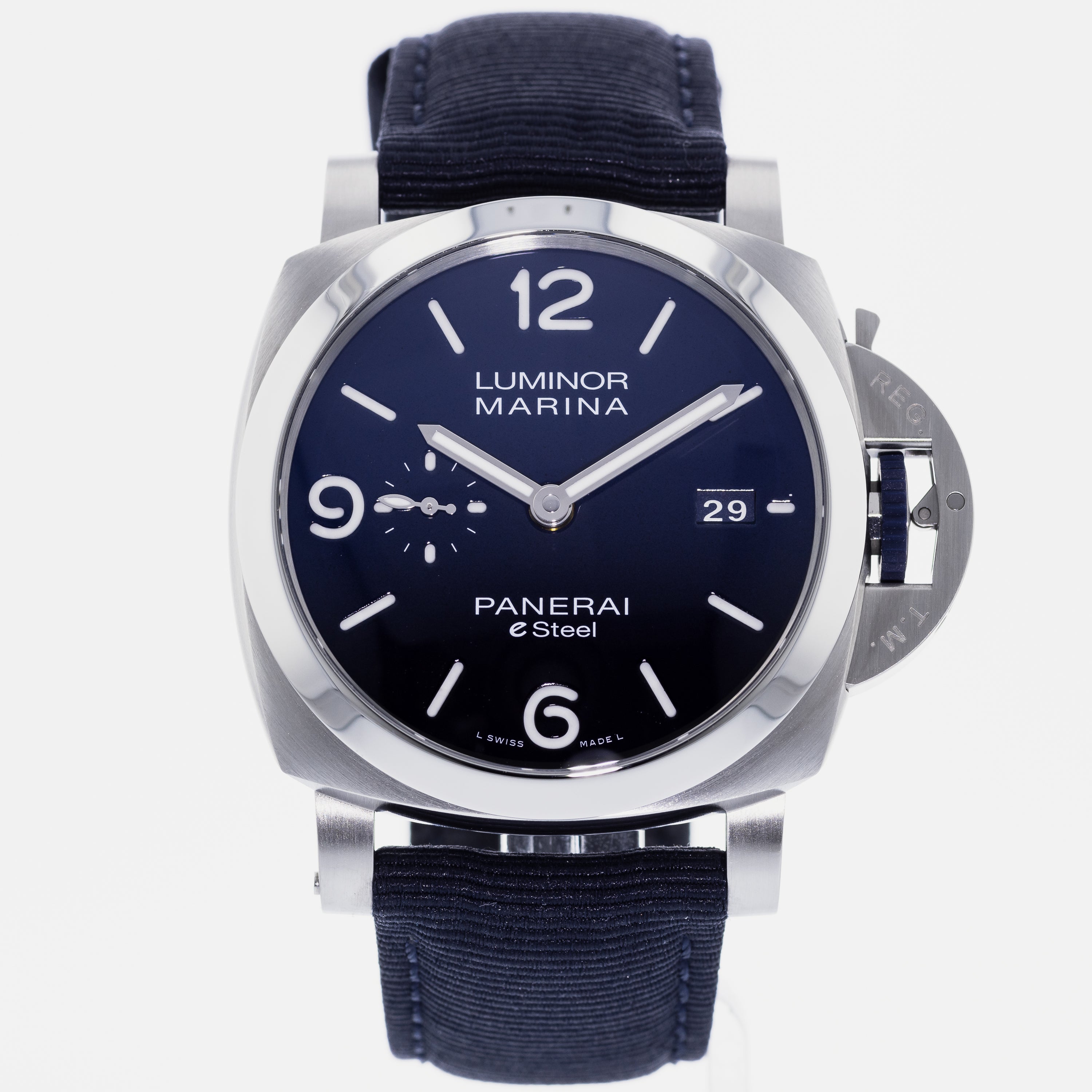 Authentic Used Panerai Luminor Marina ESteel™ Blu Profondo PAM