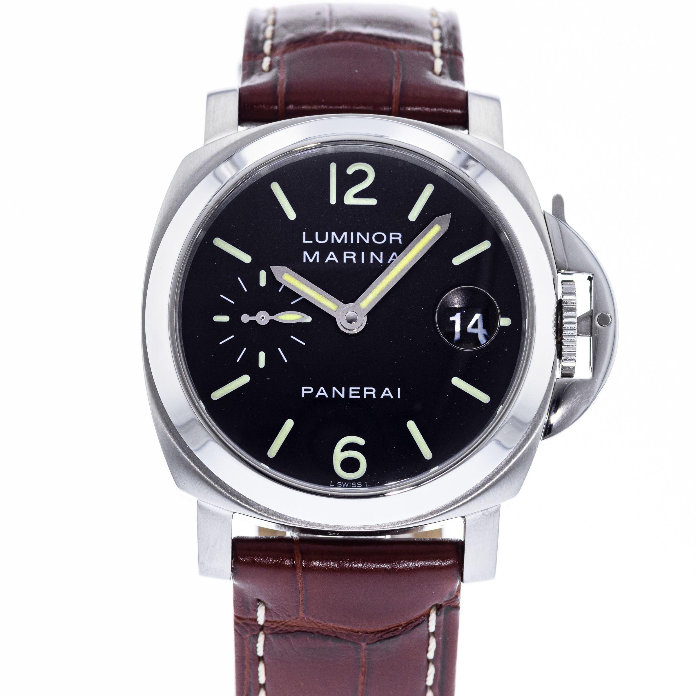 Authentic Used Panerai Luminor Marina Automatic PAM 048 Watch