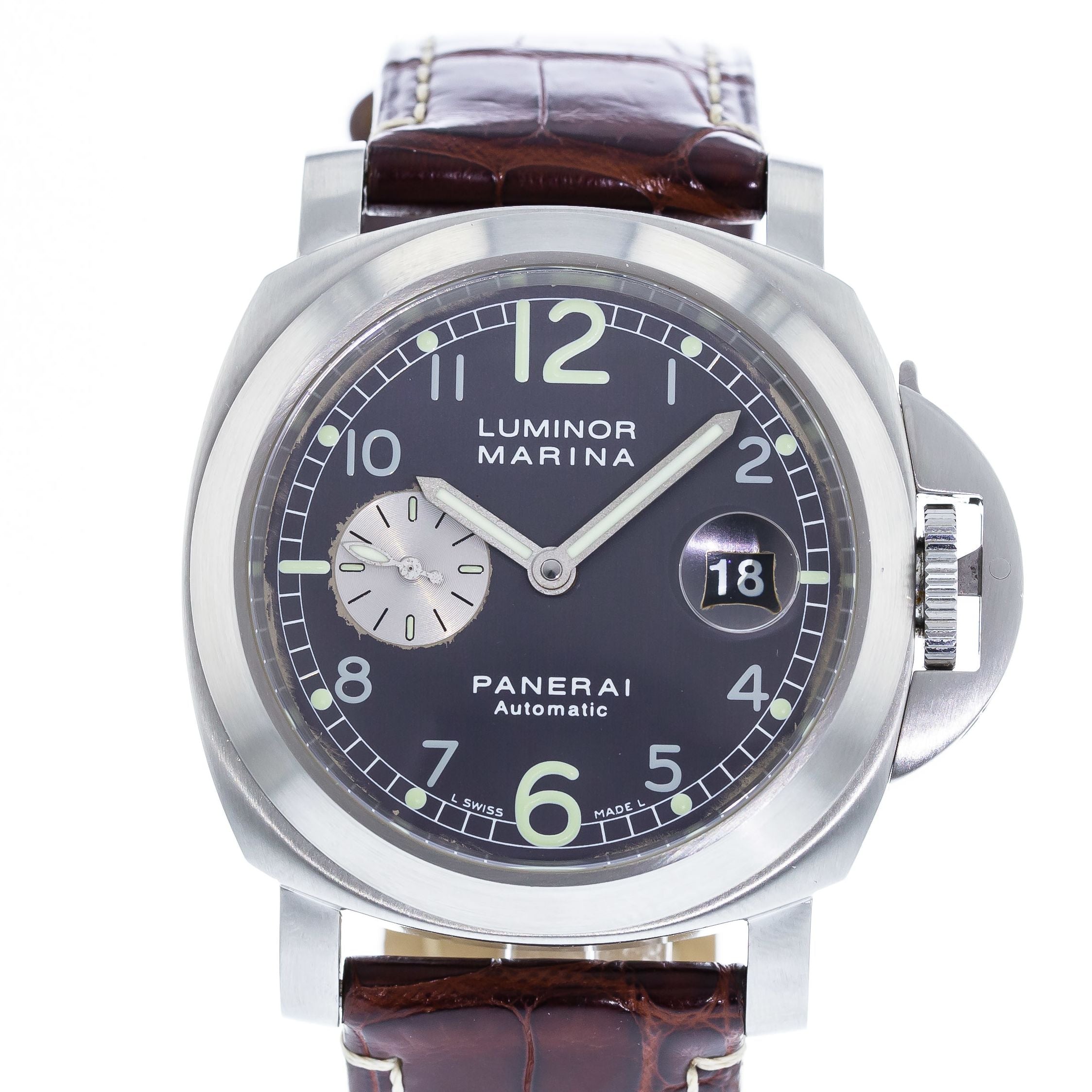 Authentic Used Panerai Luminor Marina Automatic PAM 086 Watch