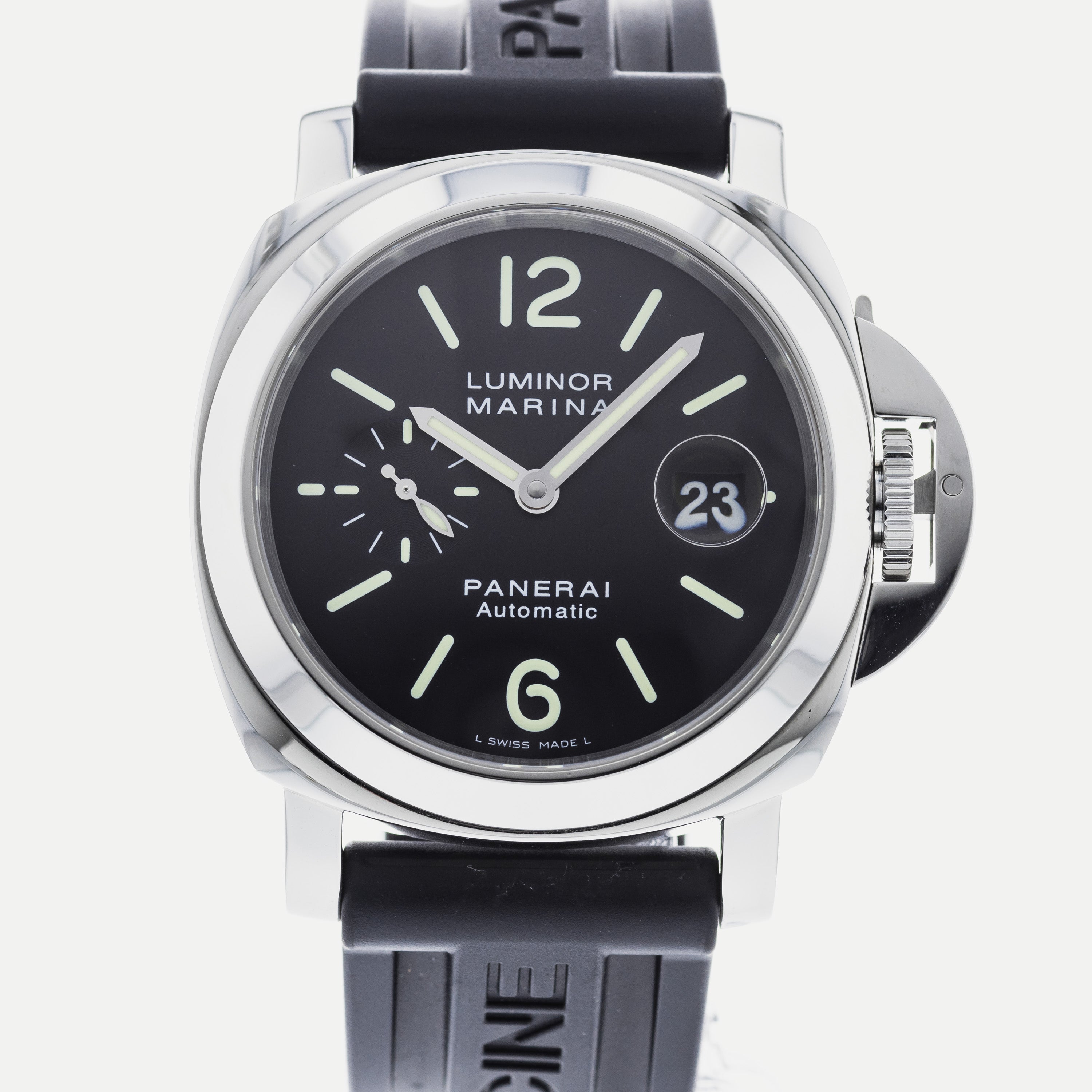 Authentic Used Panerai Luminor Marina Automatic PAM 104 Watch 10