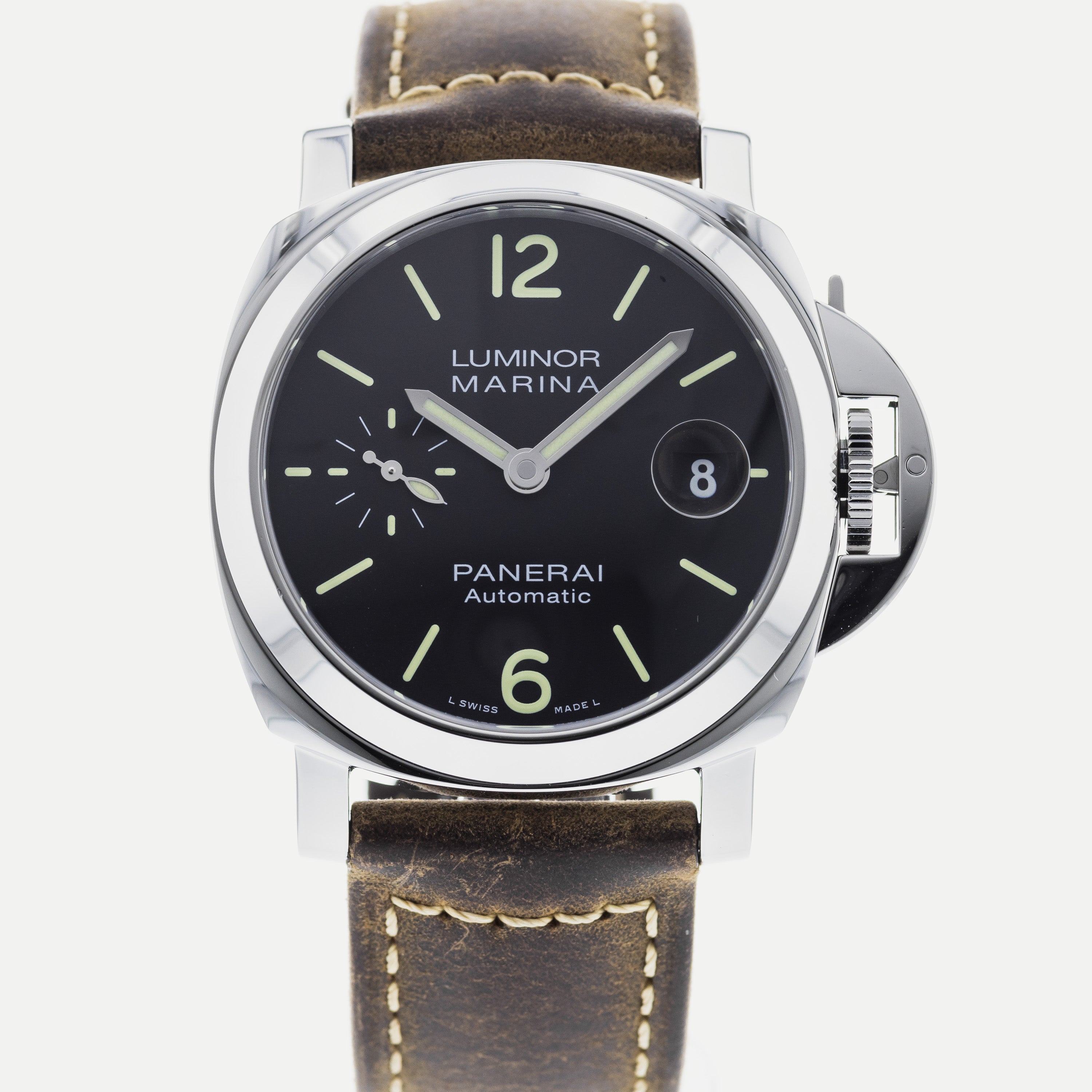 Authentic Used Panerai Luminor Marina Automatic Acciaio PAM 1048