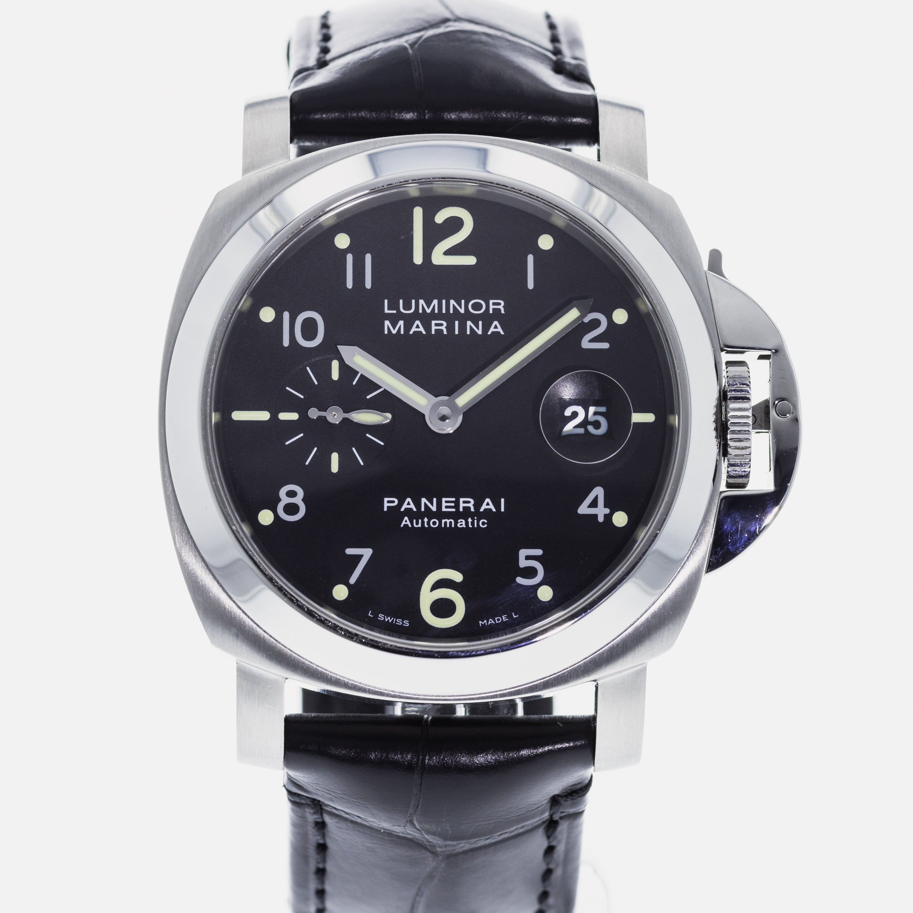 Authentic Used Panerai Luminor Marina Automatic PAM 164 Watch 10