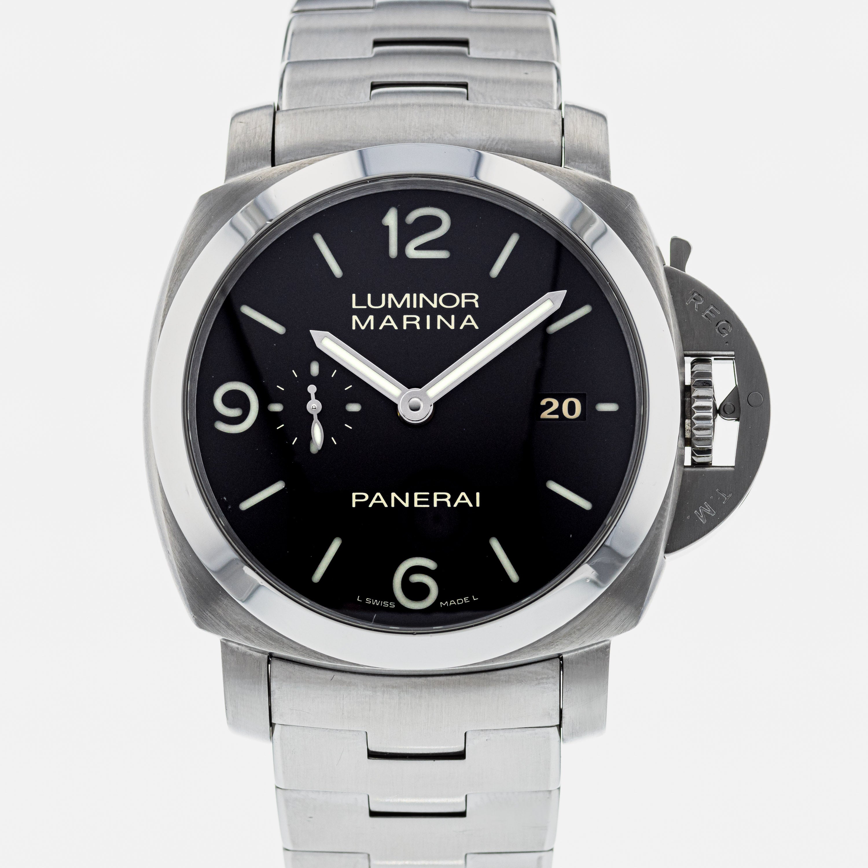 Authentic Used Panerai Luminor Marina 1950 3 Days PAM 328 Watch