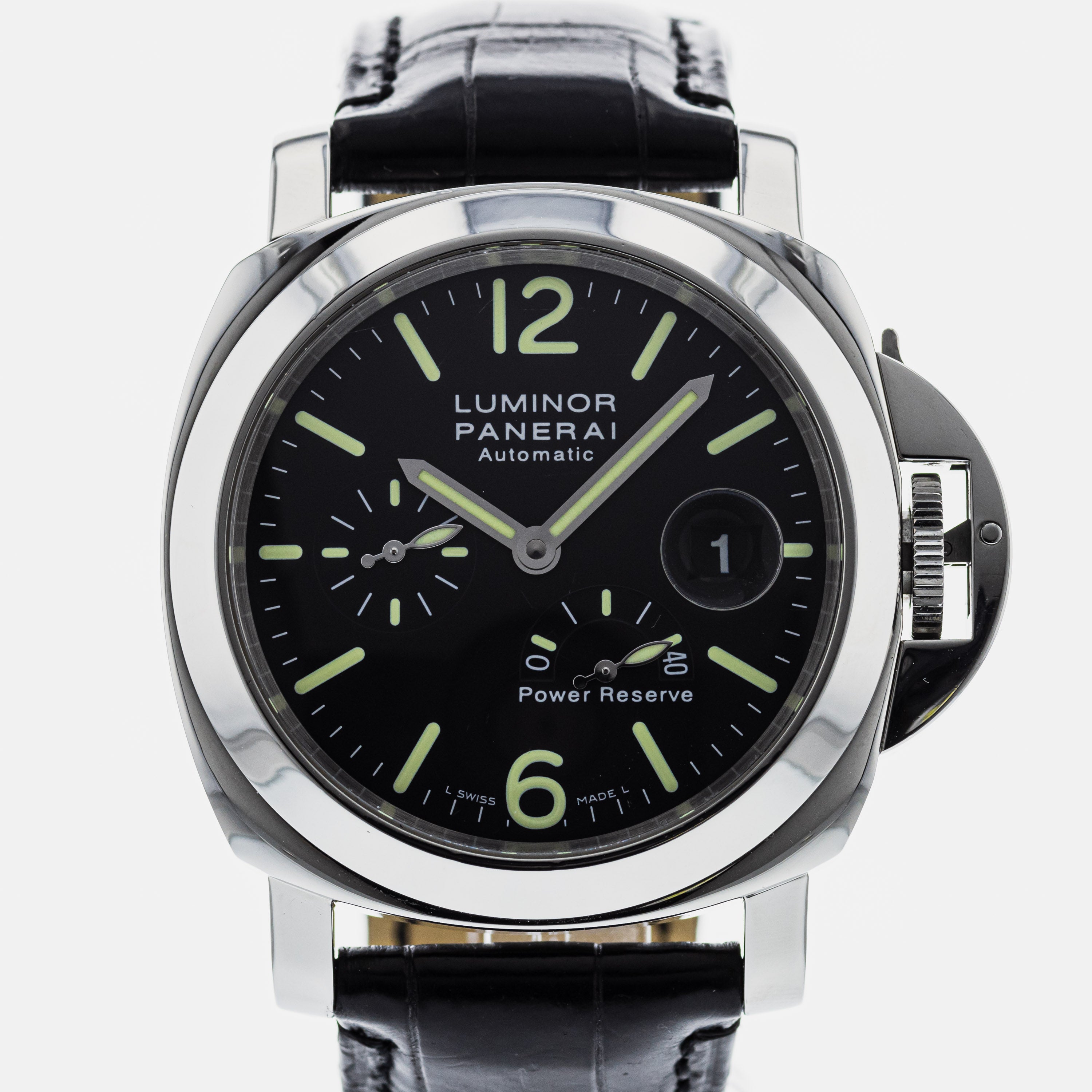 Authentic Used Panerai Luminor Power Reserve PAM 090 Watch 10 10