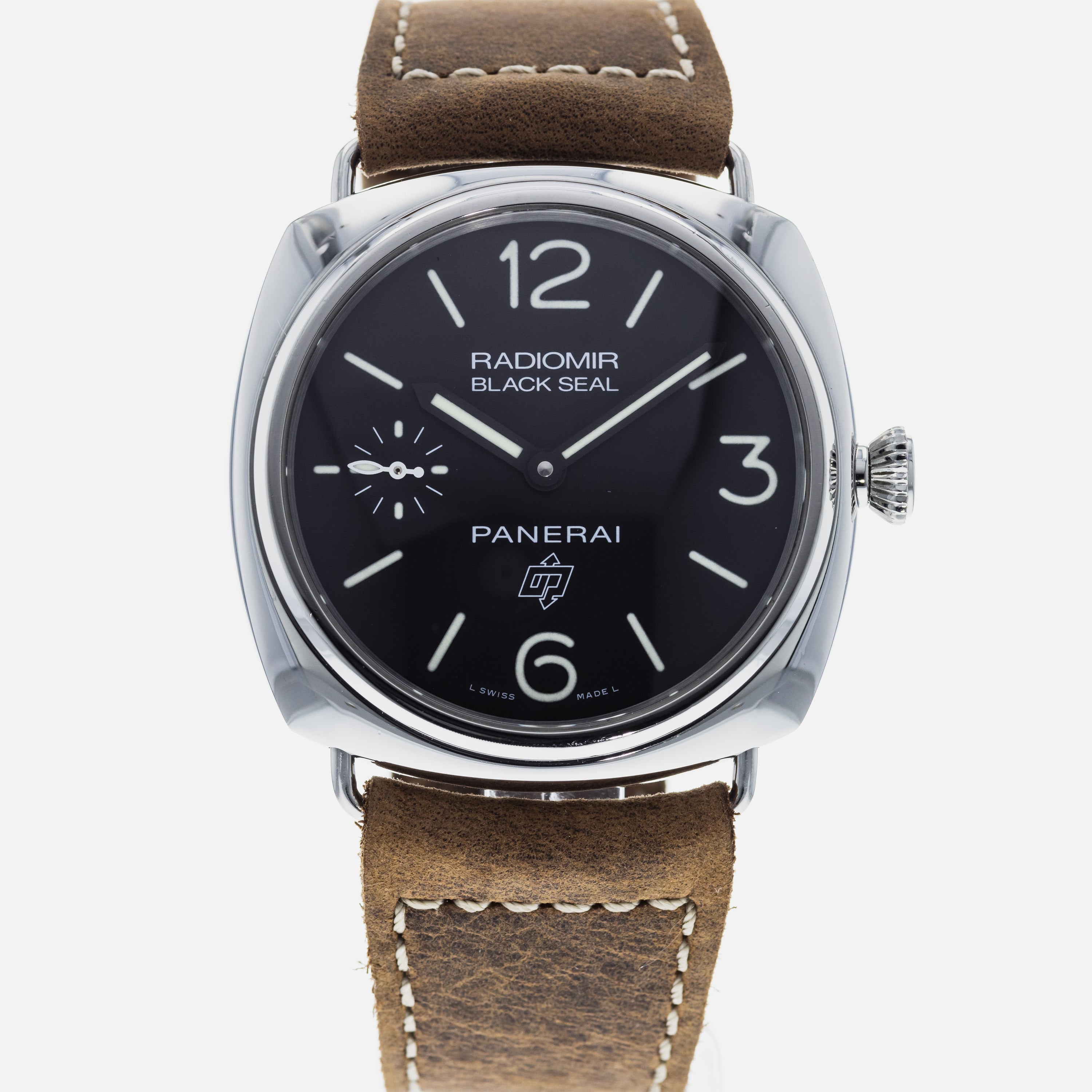 Authentic Used Panerai Radiomir Black Seal Logo PAM 380 Watch 10