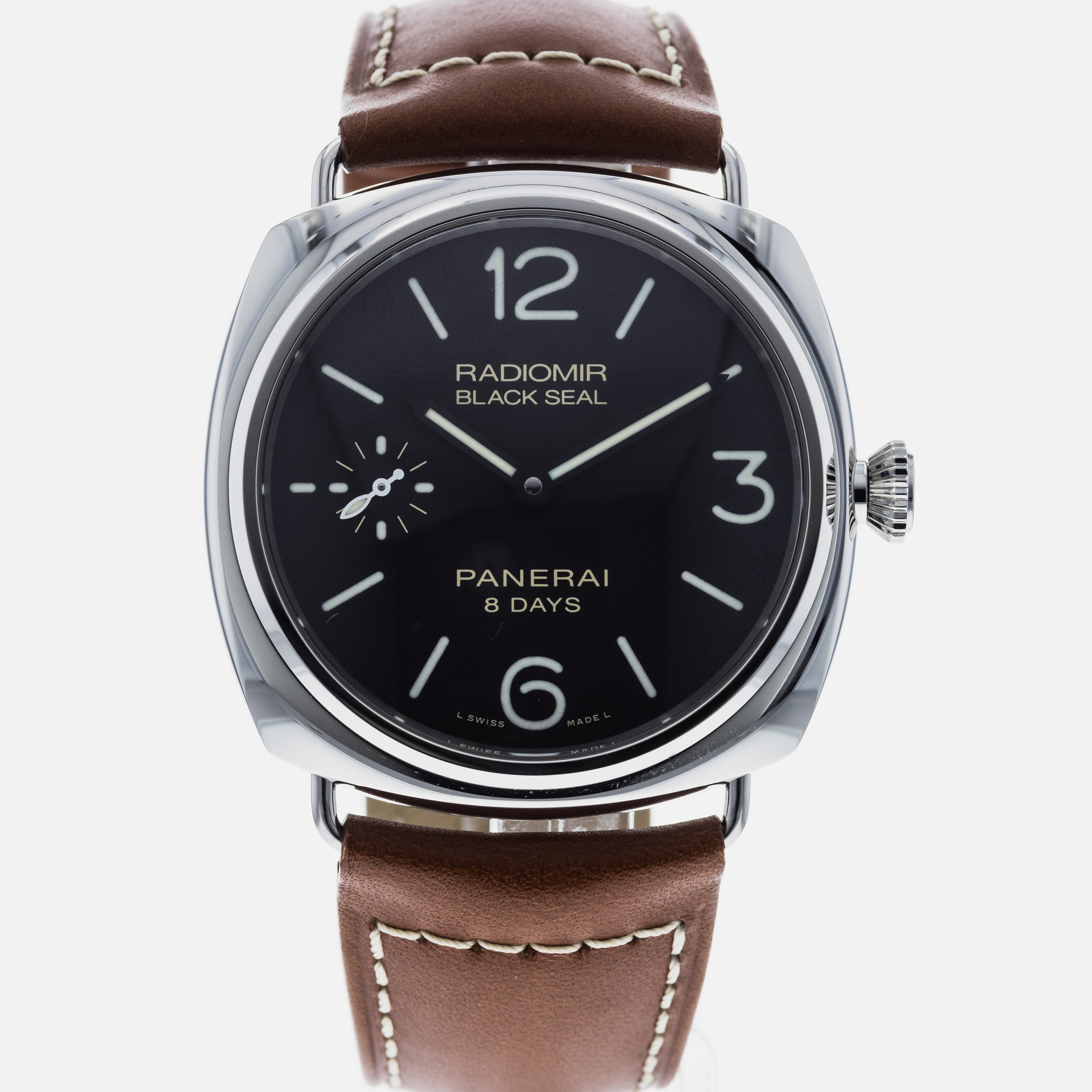 Authentic Used Panerai Radiomir Black Seal 8 Days PAM 609 Watch