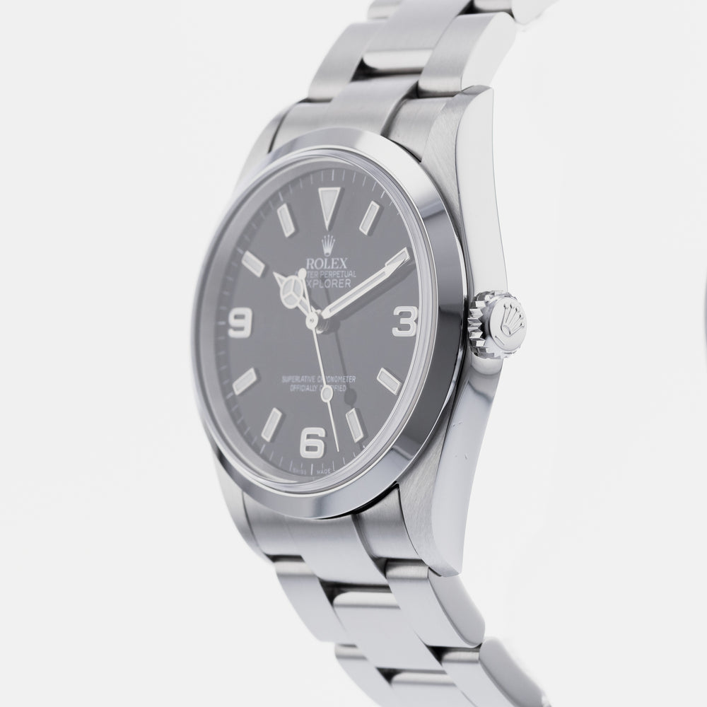 Rolex explorer clearance crown and caliber