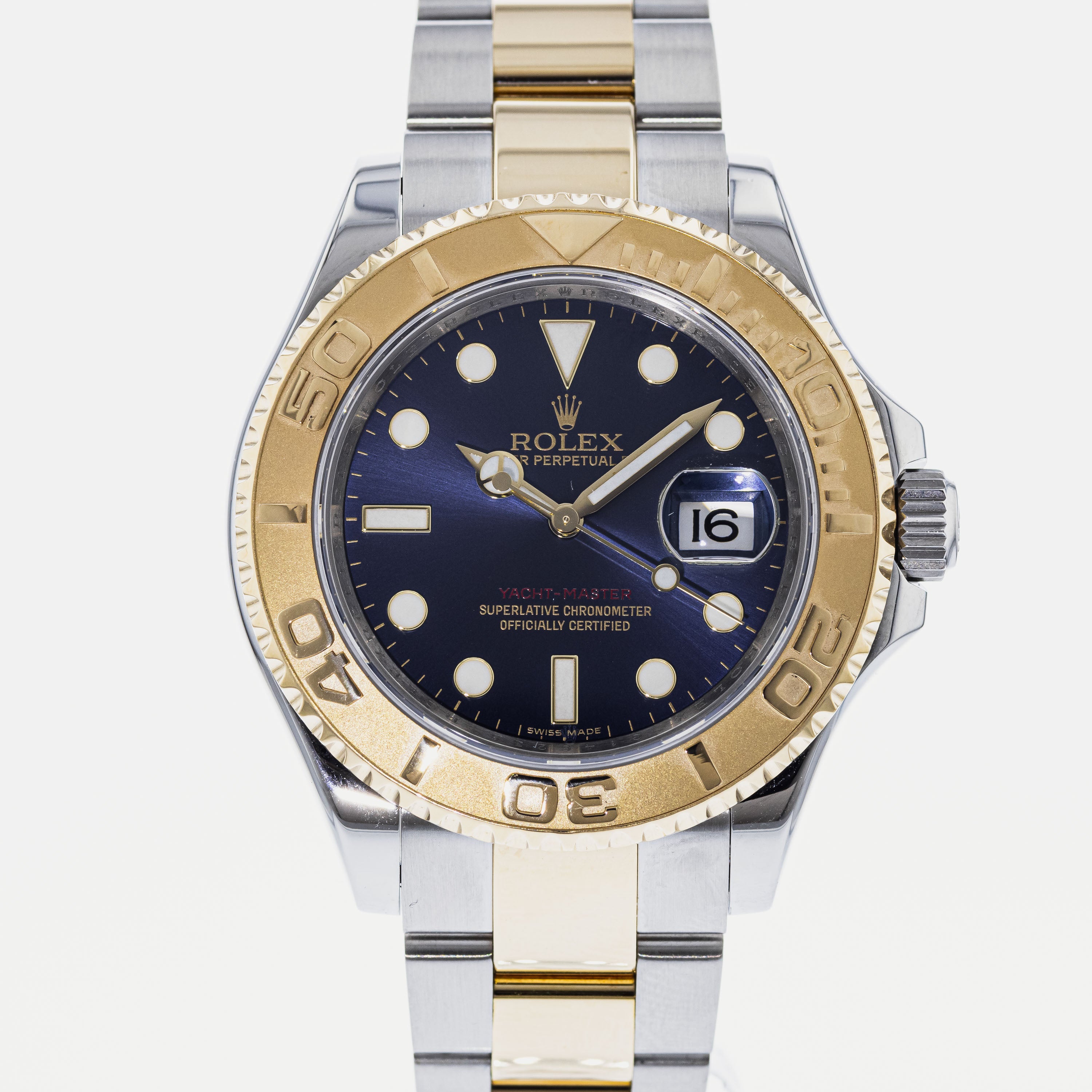 Rolex Yacht-Master 16623 - Men's Watch - Blue Dial
