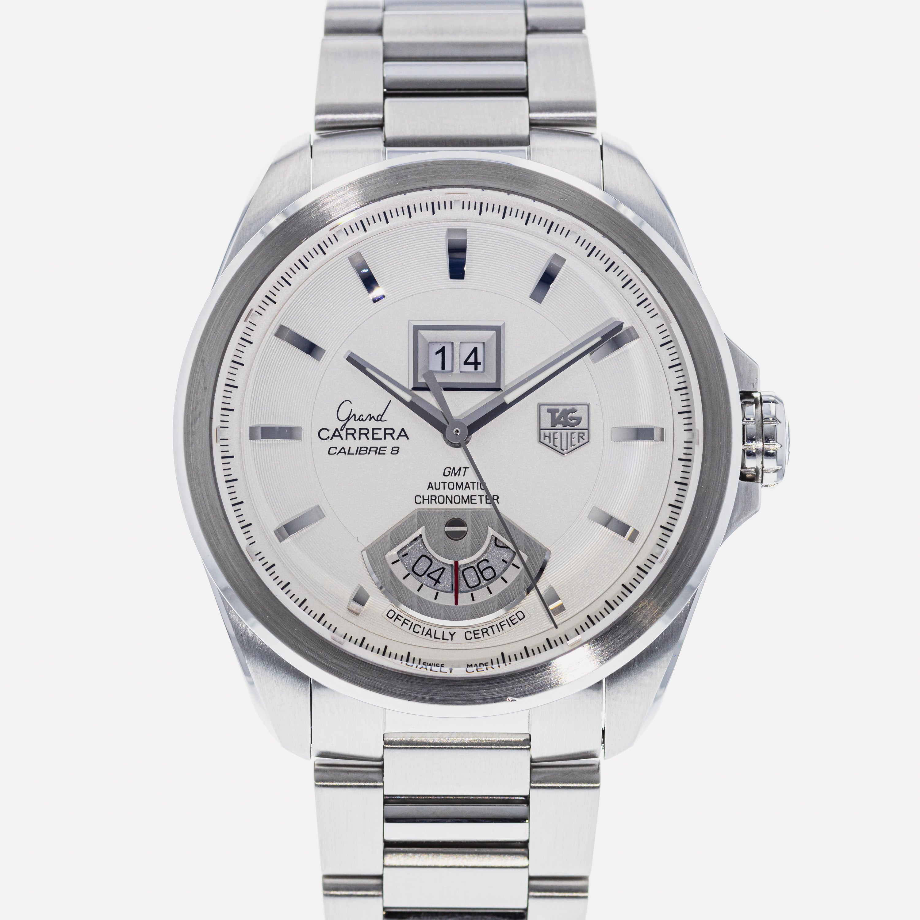 Tag Heuer Grand CARRERA Calibre 8 RS Grande-Date GMT Watch