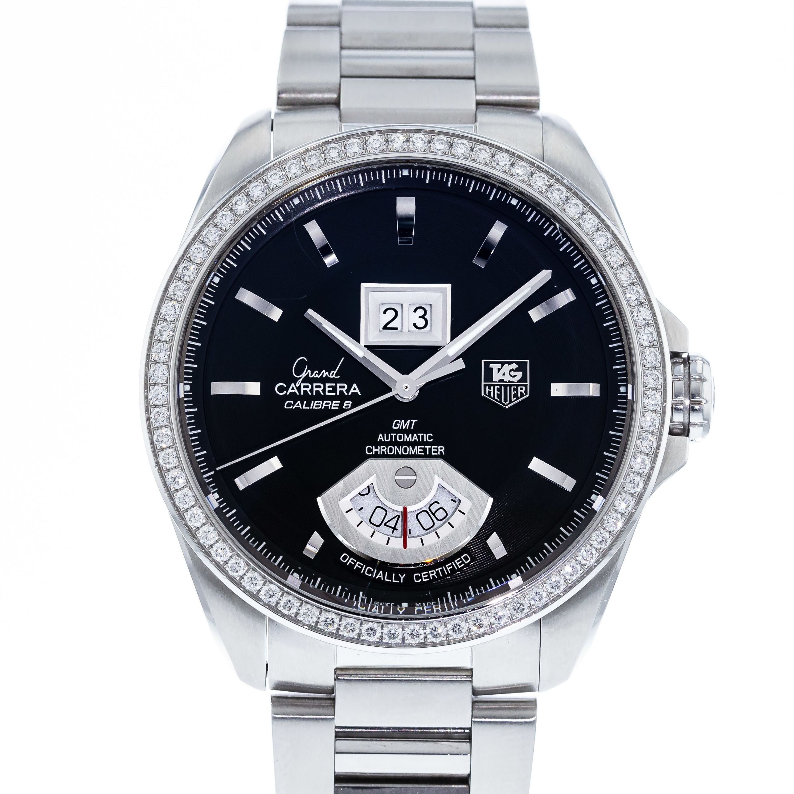 Tag Heuer Men's Grand Carrera Stainless Steel Watch