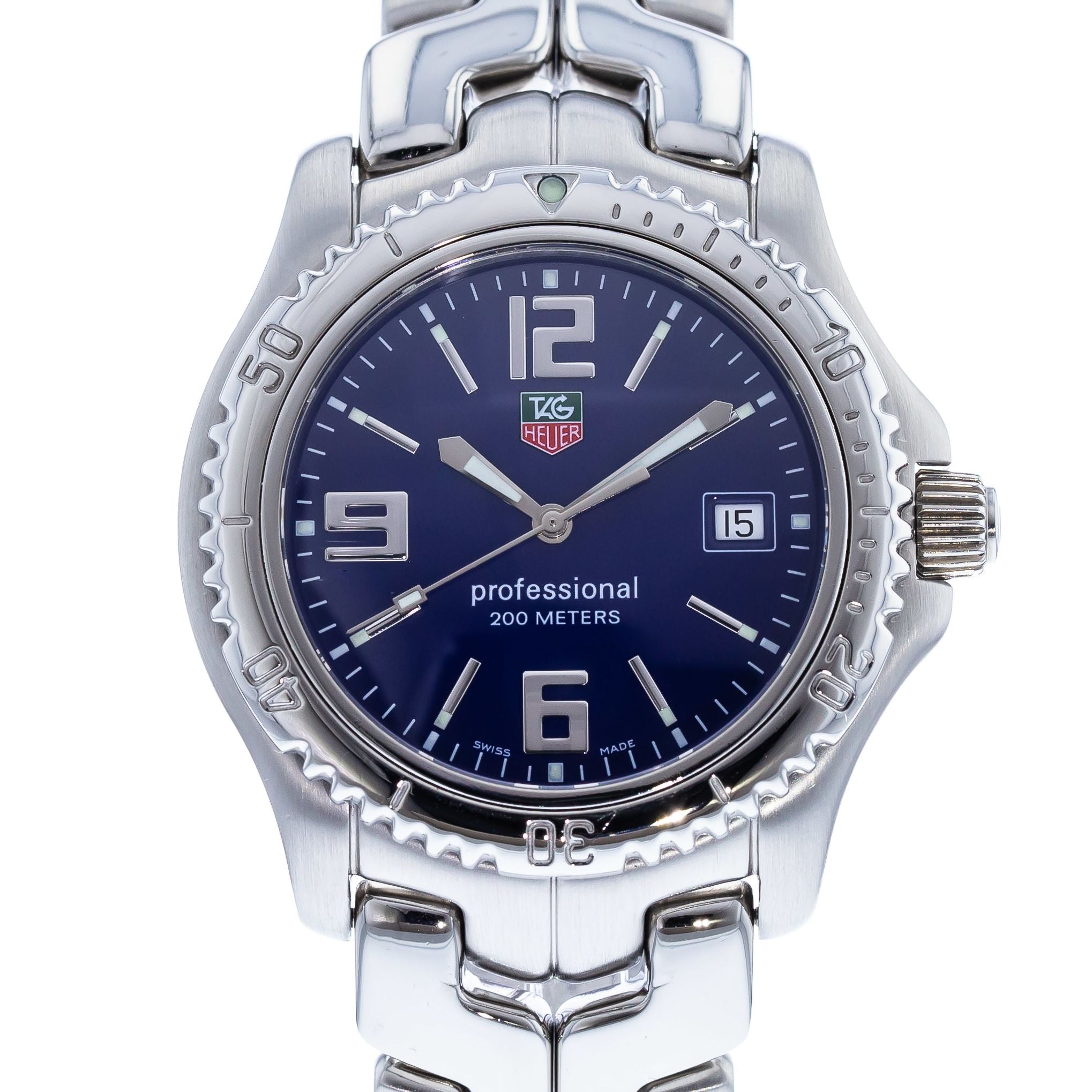 Pre-Owned TAG Heuer Pre-Owned TAG Heuer Aquaracer Ladies Watch  WAF141G.BA0813 04690004221 | Mappin and Webb