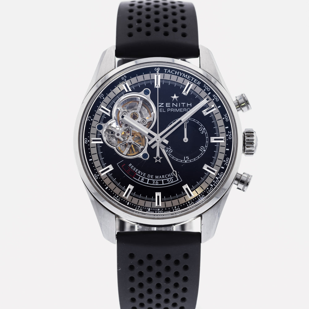 Zenith el primero clearance chronomaster open power reserve