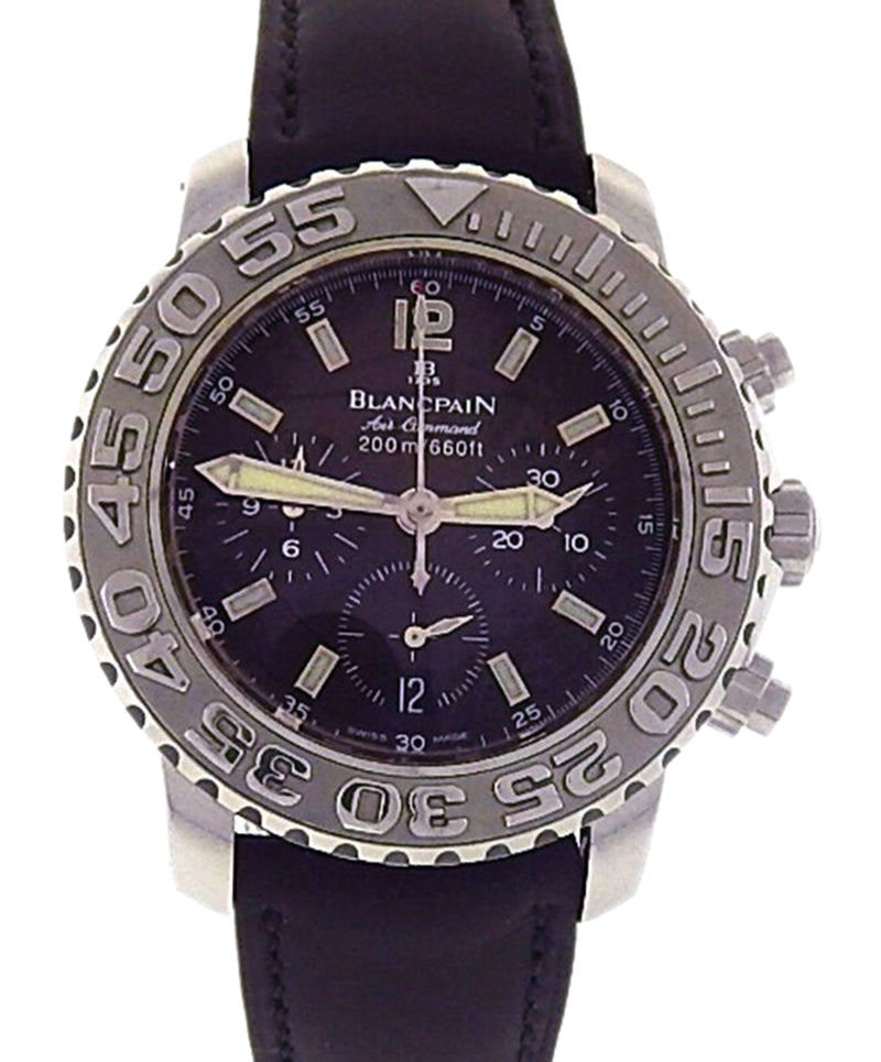 Authentic Used Blancpain Trilogy Air Command Flyback 2285F 1130