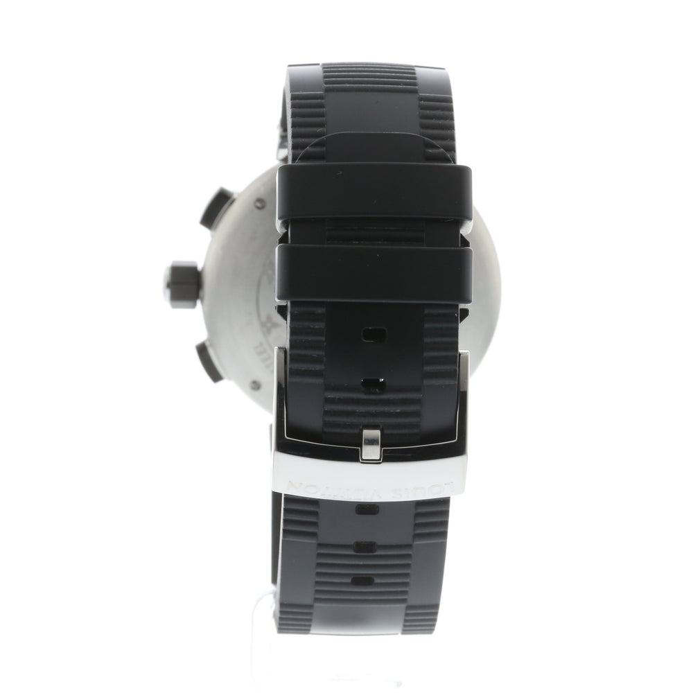 Louis Vuitton Pre-owned Louis Vuitton Tambour Quartz Analog-Digital Black  Dial Men's Watch Q118F - Pre-Owned Watches - Jomashop