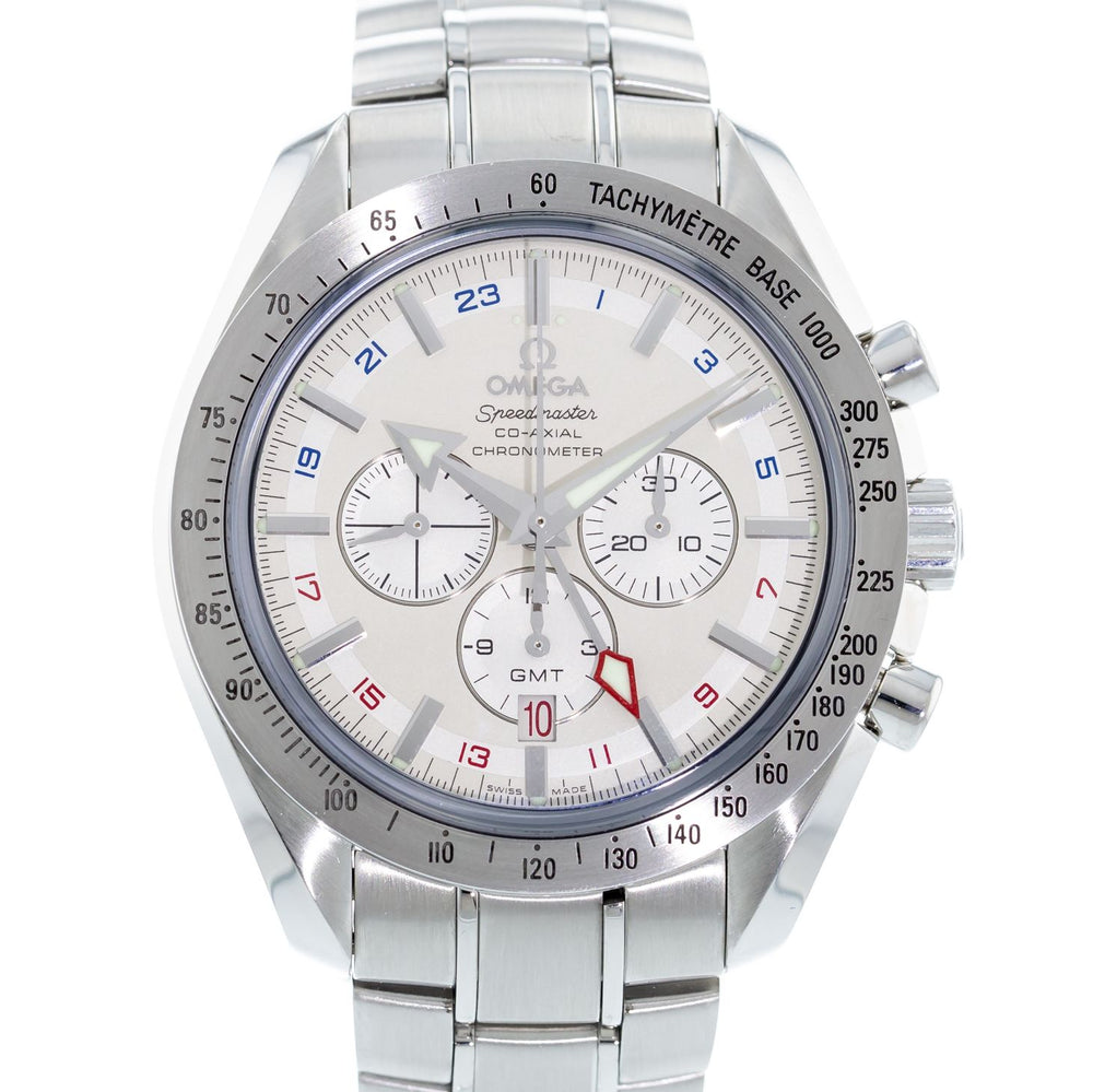 Omega speedmaster broad arrow gmt new arrivals