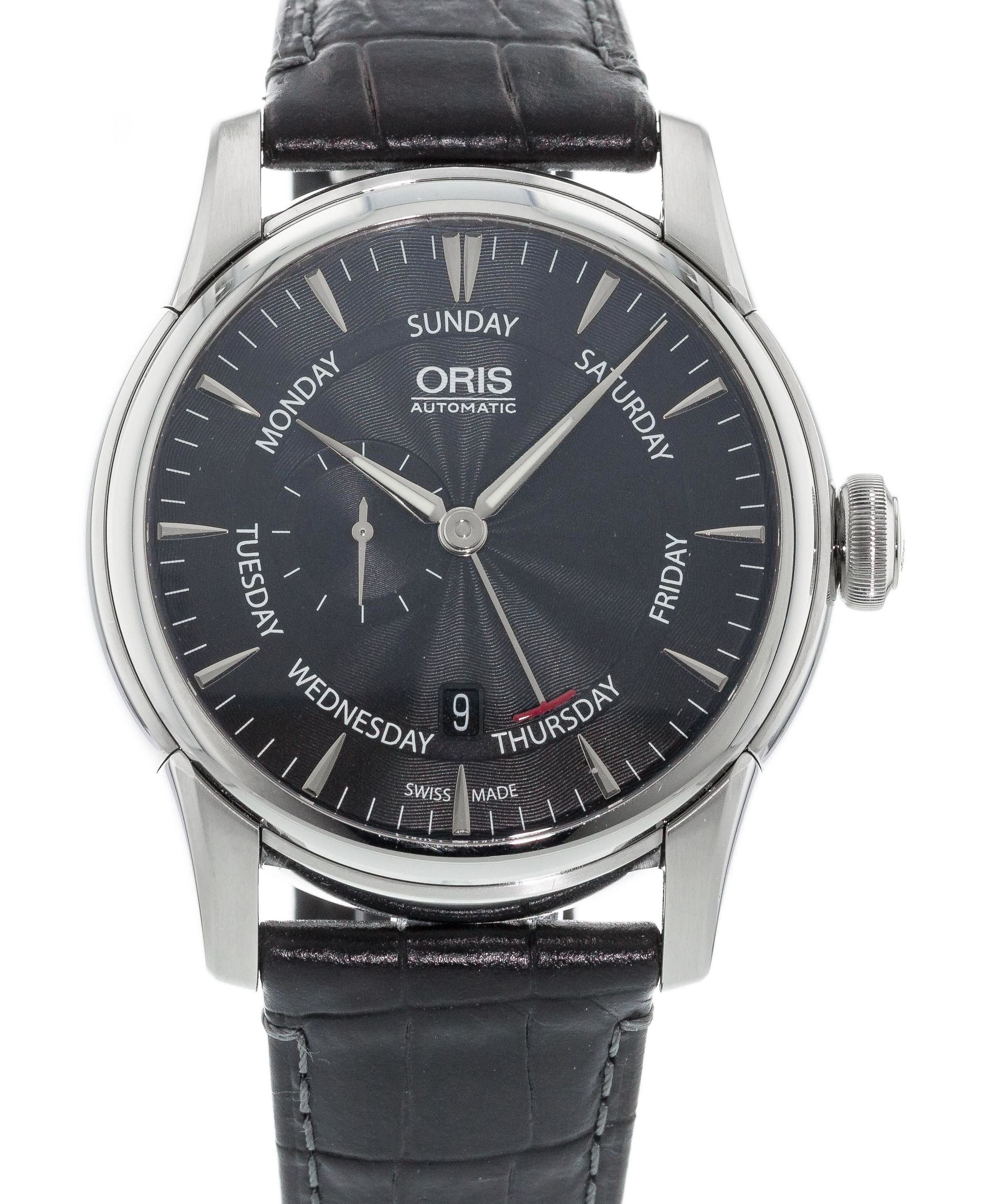 Authentic Used Oris Artelier Small Second Pointer Day 01 745 7666