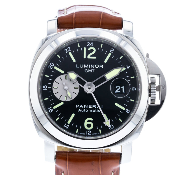 Authentic Used Panerai Luminor GMT Pam 88 Watch 10 10 PAM RNSTME