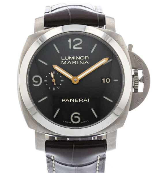 Authentic Used Panerai Luminor Marina PAM 351 Watch 10 10 PAM TKBPAZ