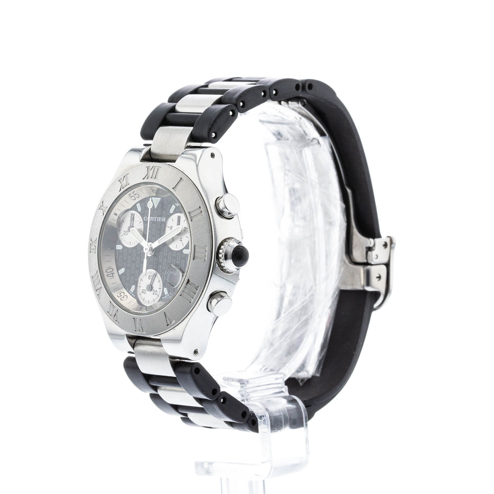 Cartier Must 21 Chronoscaph W10198U2 / 2996 2